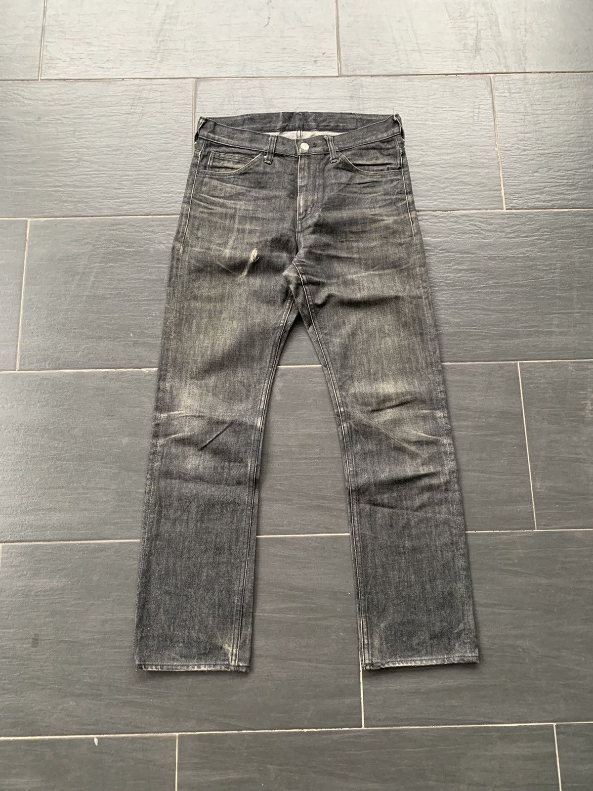 United Arrows Blue Label Distressed Denim Size US 31 - 1 Thumbnail