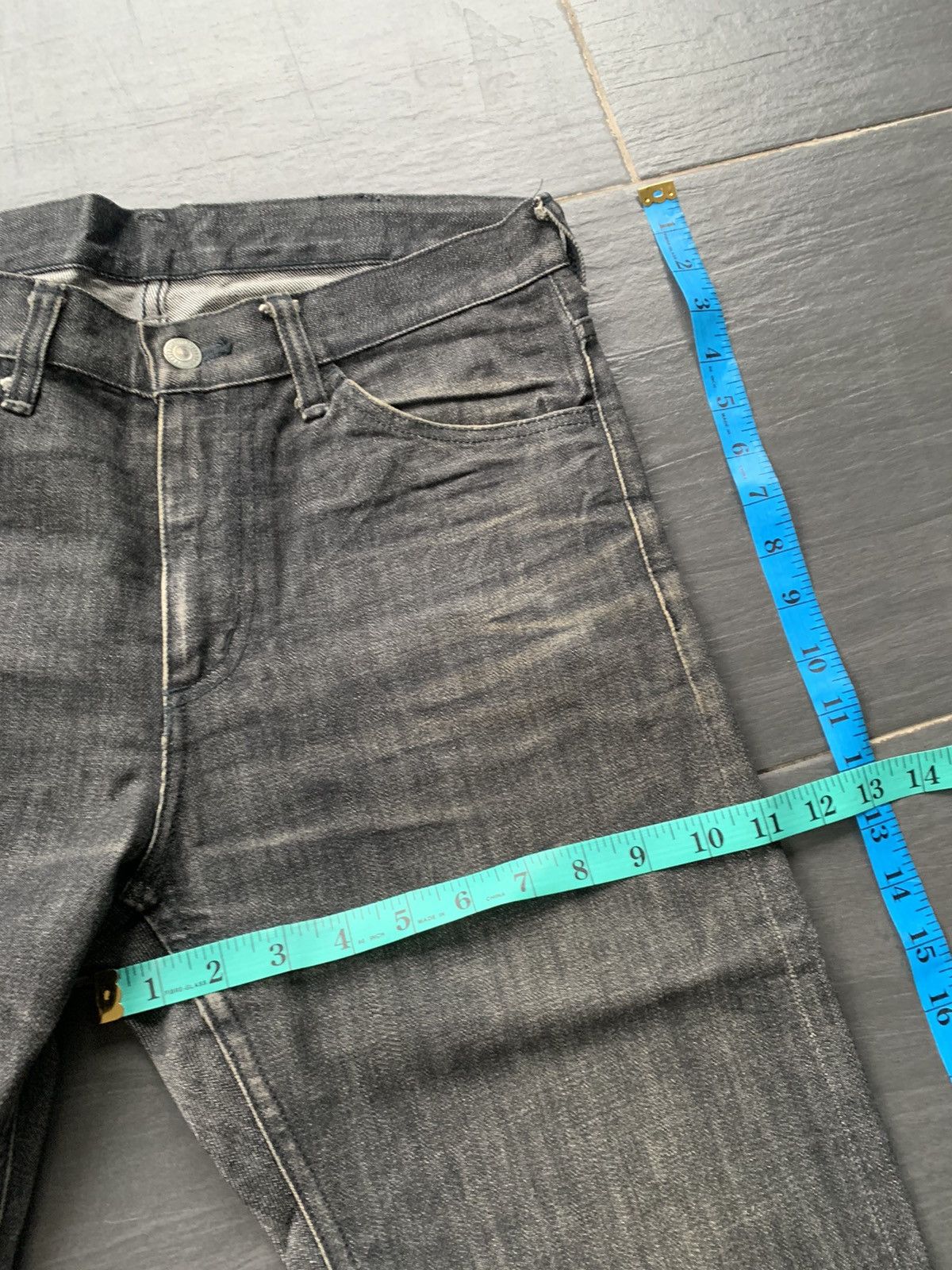 United Arrows Blue Label Distressed Denim Size US 31 - 11 Thumbnail