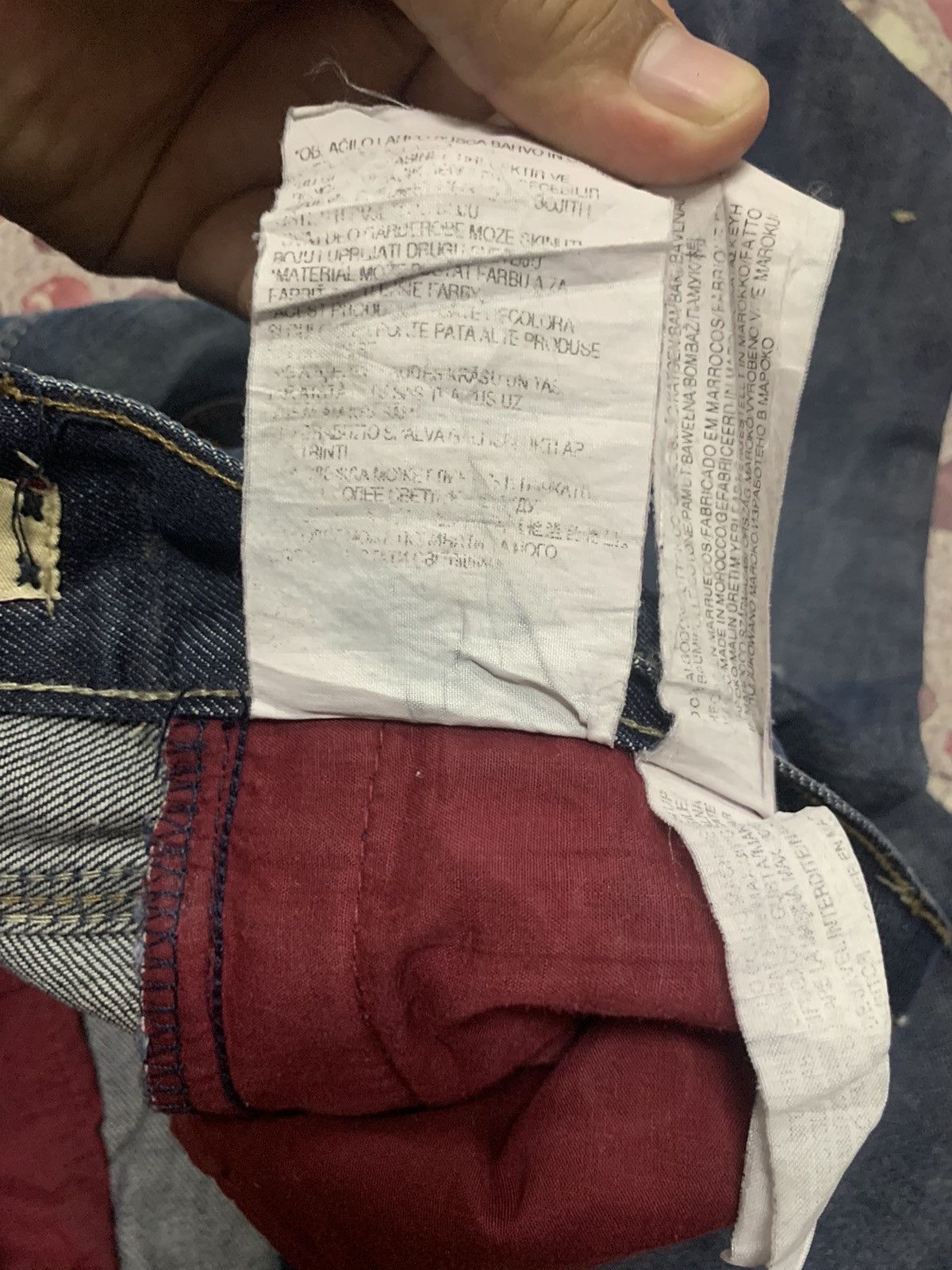 Pull & Bear Y2K SICKO19 PULL & BEAR DENIM JEANS Size US 34 / EU 50 - 9 Thumbnail