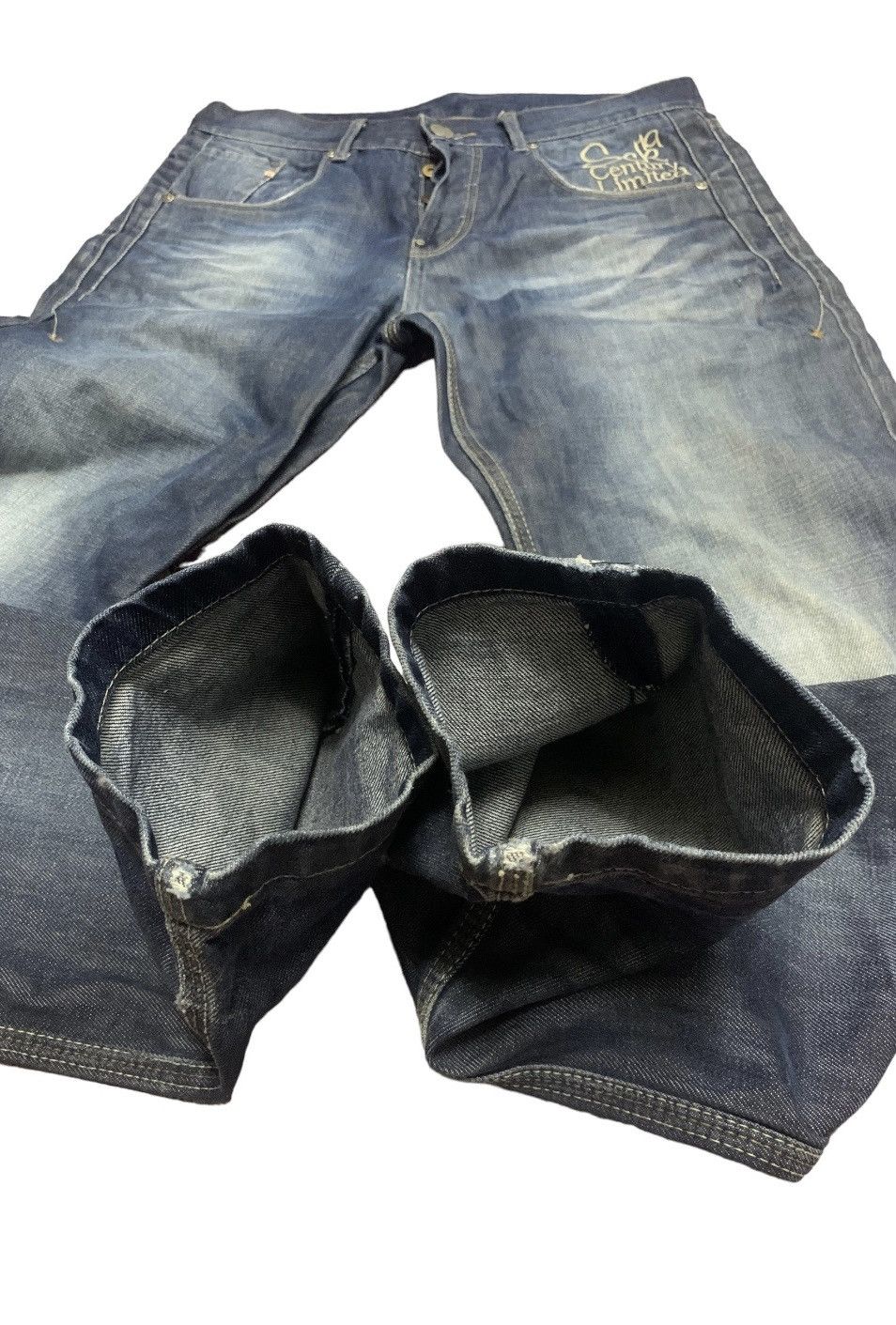 Pull & Bear Y2K SICKO19 PULL & BEAR DENIM JEANS Size US 34 / EU 50 - 3 Thumbnail