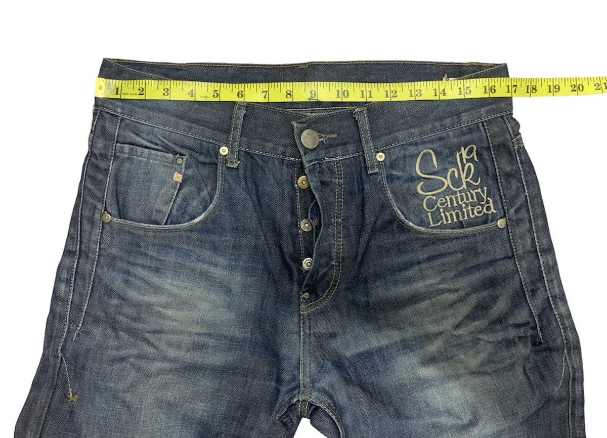 Pull & Bear Y2K SICKO19 PULL & BEAR DENIM JEANS Size US 34 / EU 50 - 10 Thumbnail