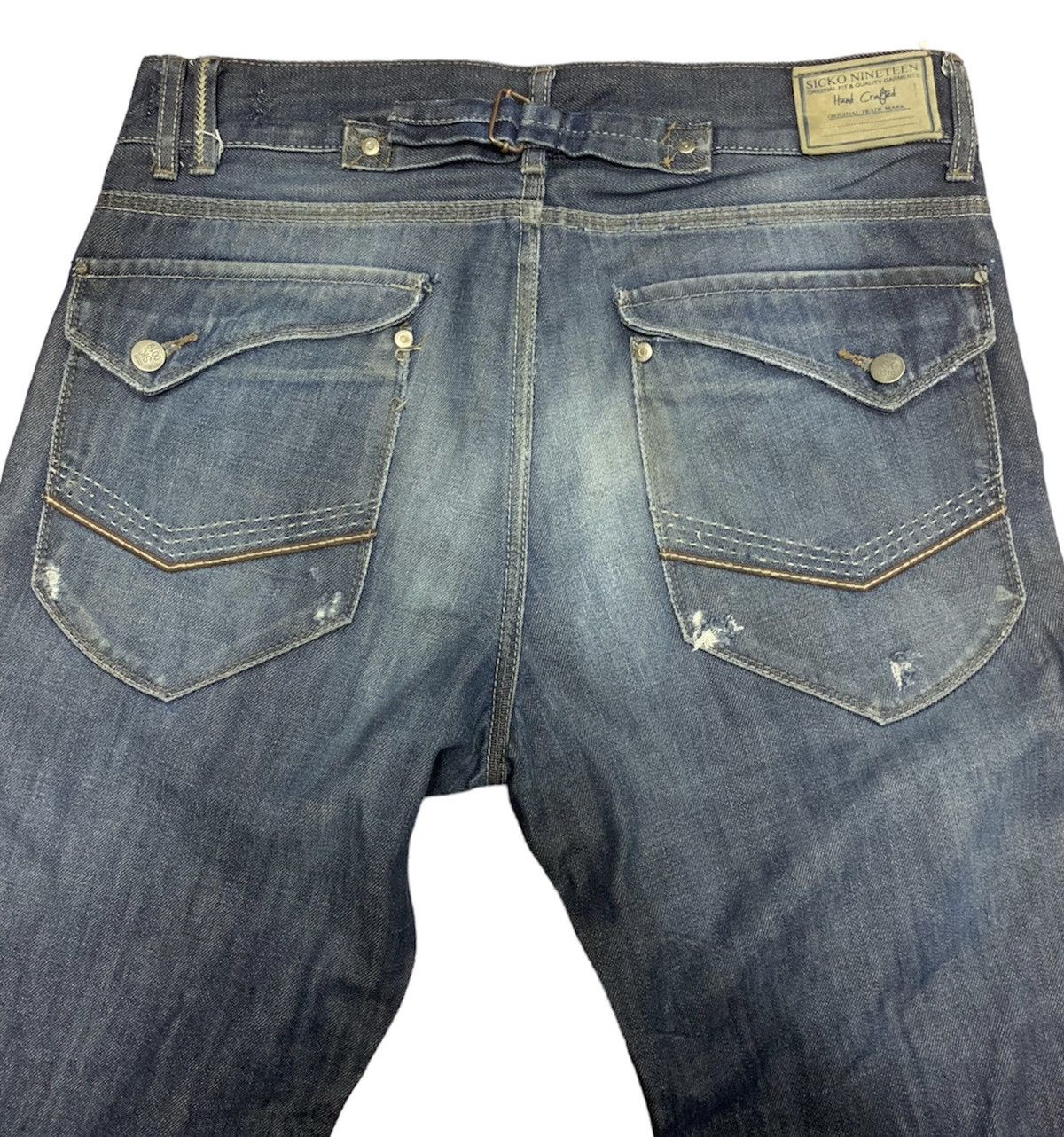 Pull & Bear Y2K SICKO19 PULL & BEAR DENIM JEANS Size US 34 / EU 50 - 14 Thumbnail