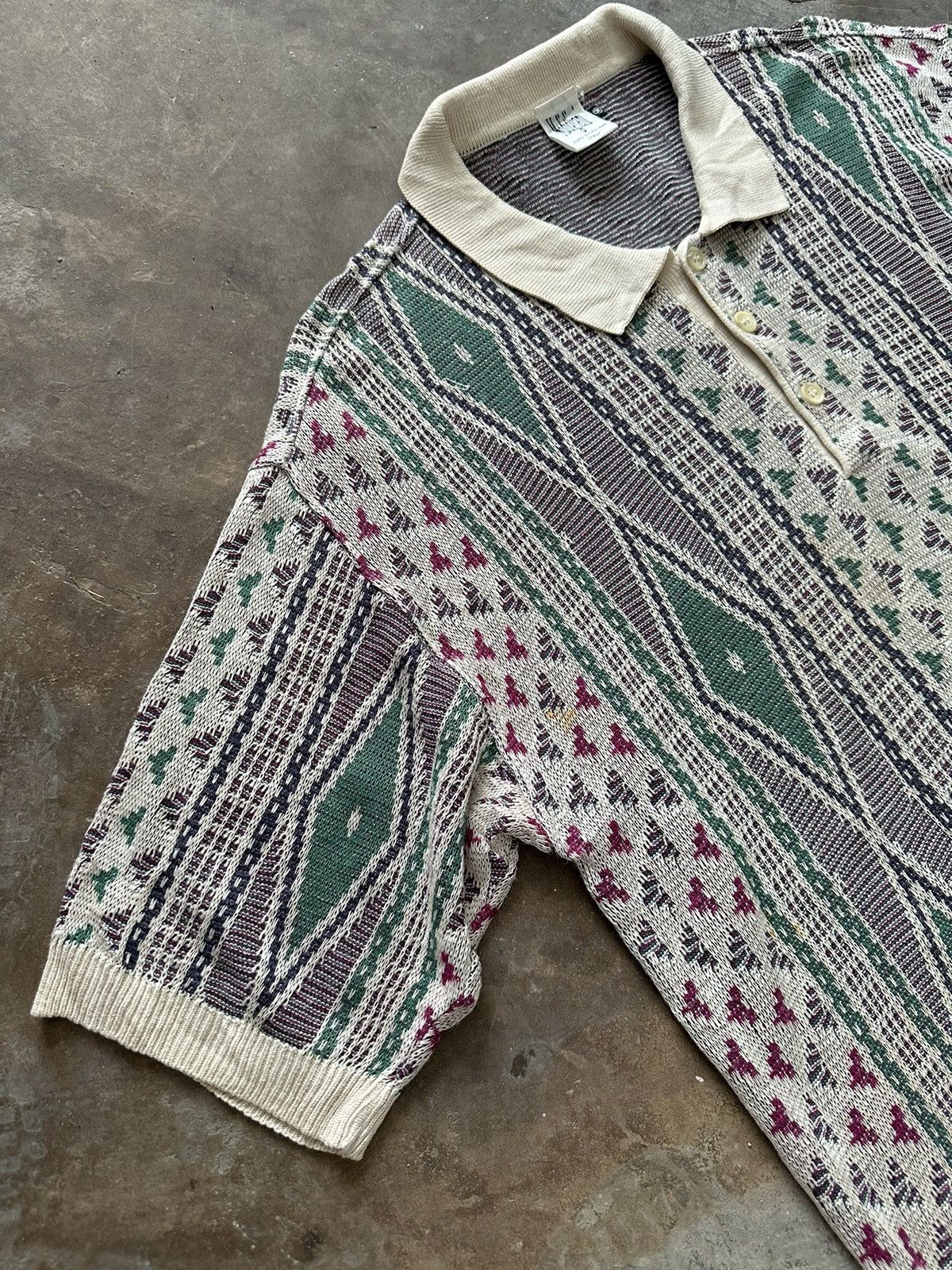 Vintage Vintage Modigliani Printed Knitwear Shirt Size US M / EU 48-50 / 2 - 3 Thumbnail