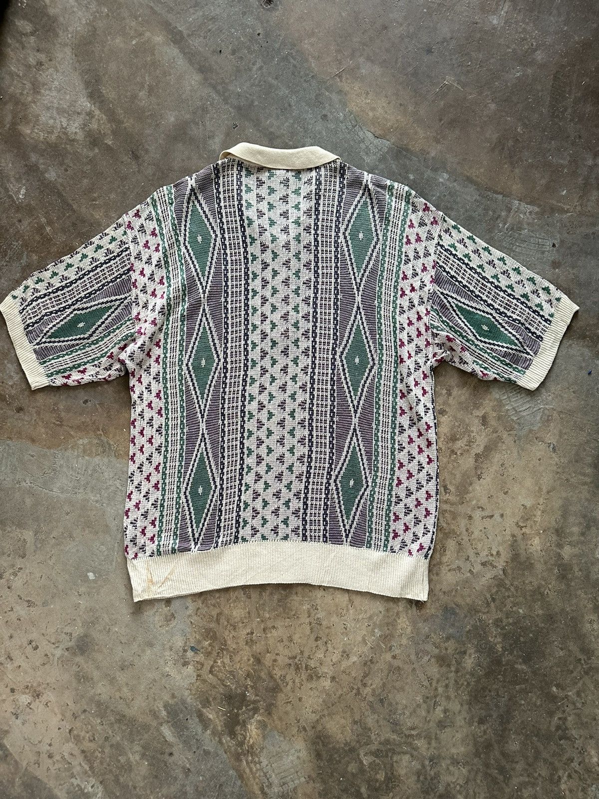 Vintage Vintage Modigliani Printed Knitwear Shirt Size US M / EU 48-50 / 2 - 8 Thumbnail