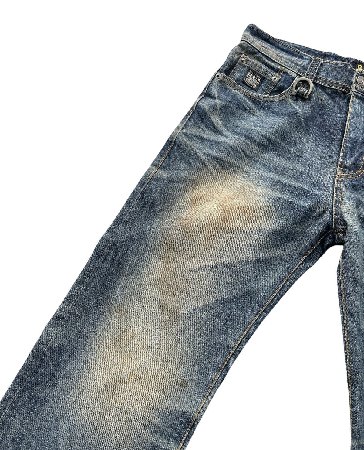 Japanese Brand Black Flame Aging Wash Selvedge Denim Size US 34 / EU 50 - 5 Thumbnail