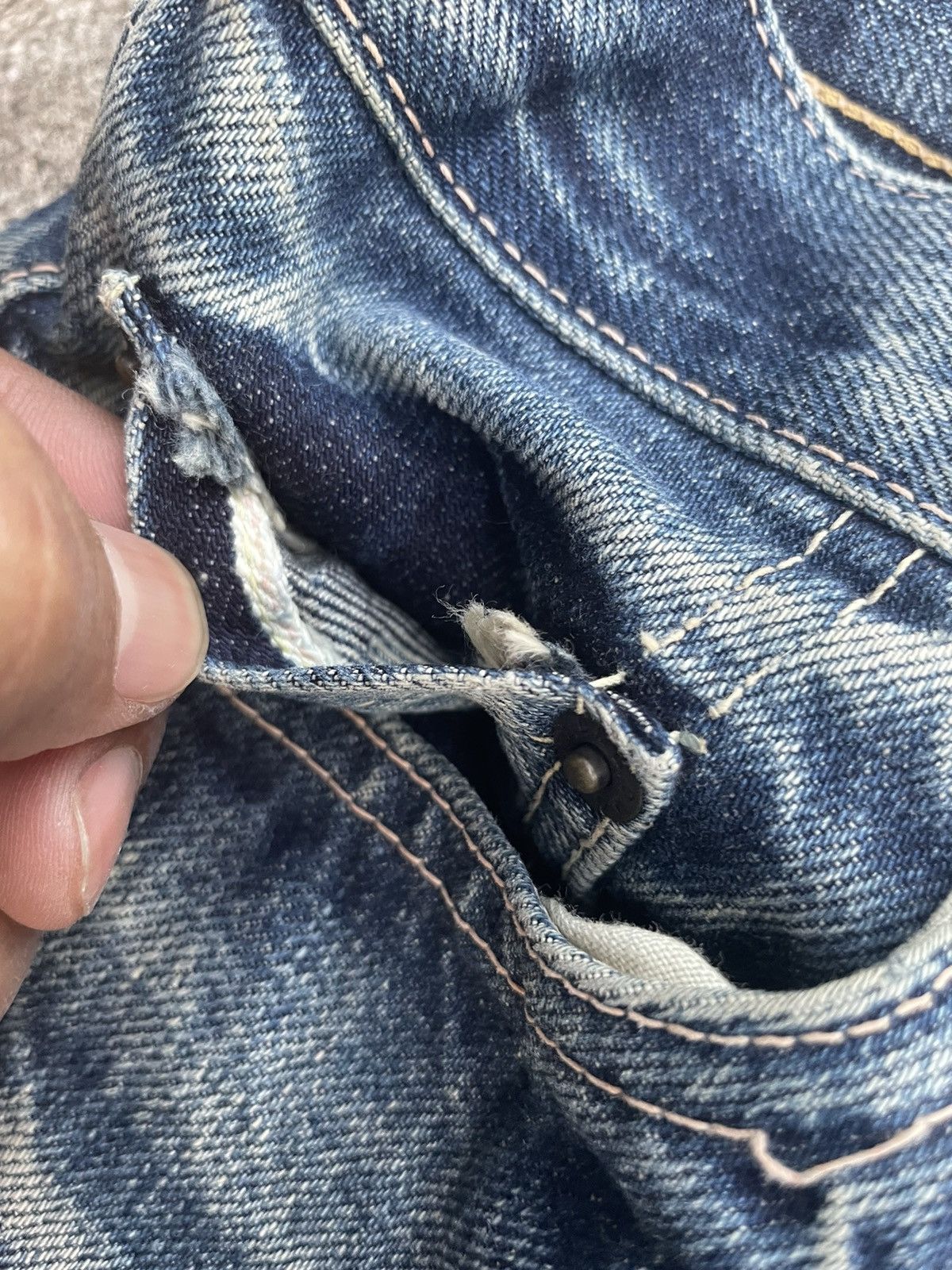 Japanese Brand × Vintage Vintage DMG Selvedge Denim Size US 30 / EU 46 - 15 Thumbnail