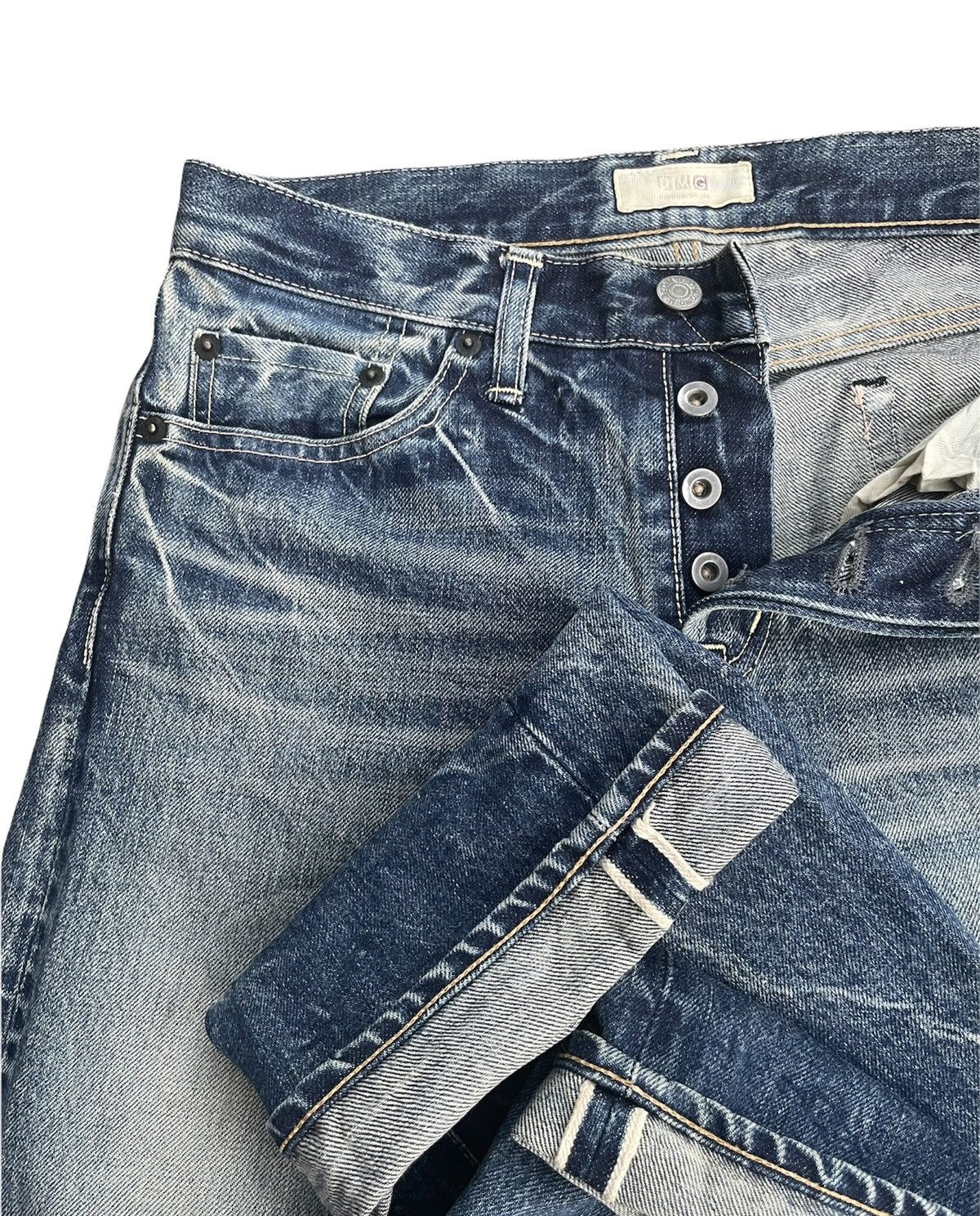 Japanese Brand × Vintage Vintage DMG Selvedge Denim Size US 30 / EU 46 - 10 Thumbnail
