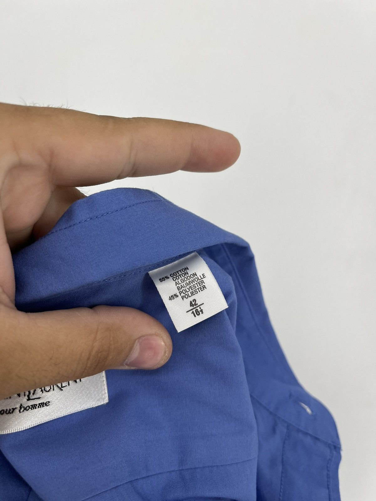 Yves Saint Laurent VINTAGE Y2K YSL Yves Saint Laurent shirt Size US M / EU 48-50 / 2 - 10 Thumbnail