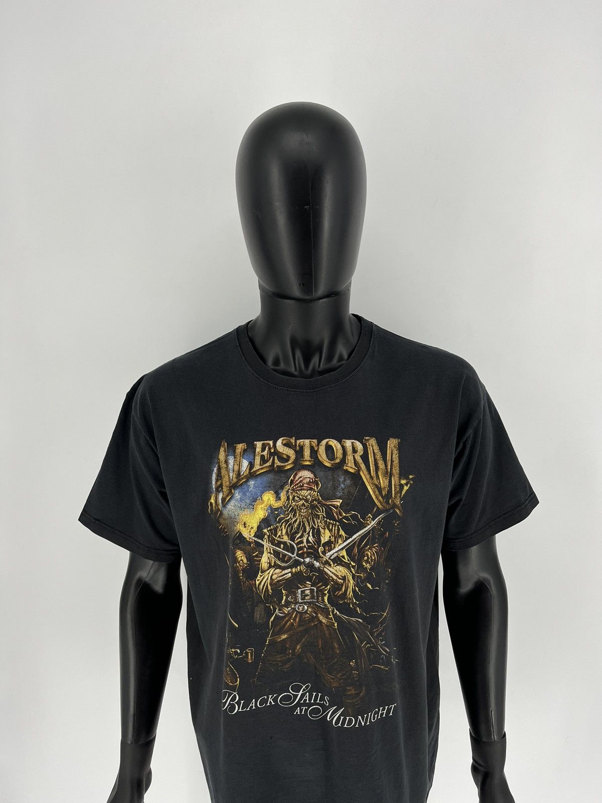 Band Tees × Vintage Vintage Alestorm Graphic Band Tee Metal Rock Punk Official Size US XL / EU 56 / 4 - 5 Thumbnail