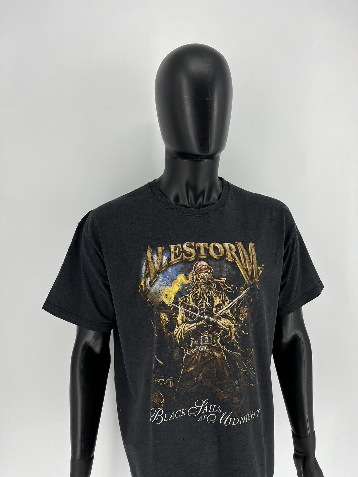 Band Tees × Vintage Vintage Alestorm Graphic Band Tee Metal Rock Punk Official Size US XL / EU 56 / 4 - 3 Thumbnail