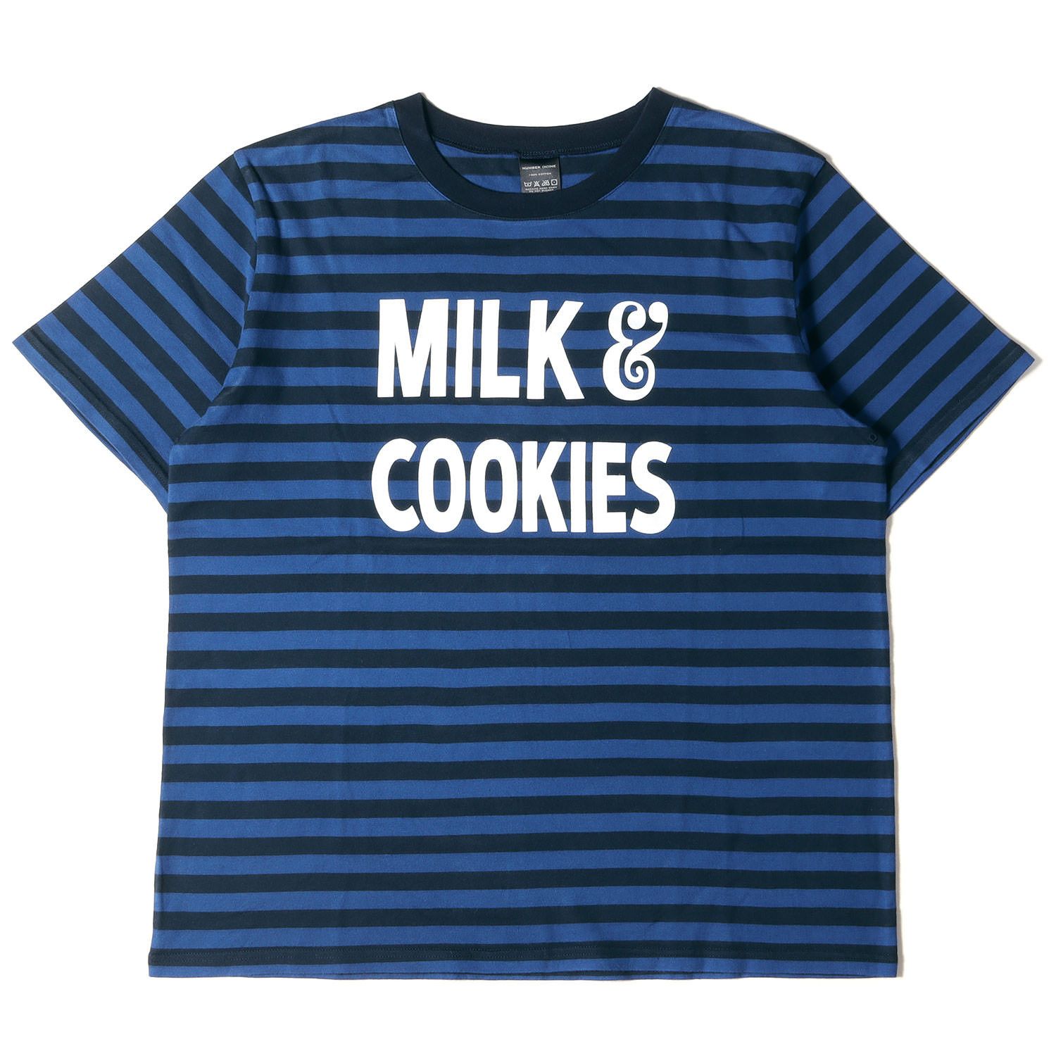NUMBER (N)INE MILK & COOKIES Tシャツ サイズ2 MILK&COOKIES T-SHIRT / ミルク アンド クッキーズロゴ Tシャツ