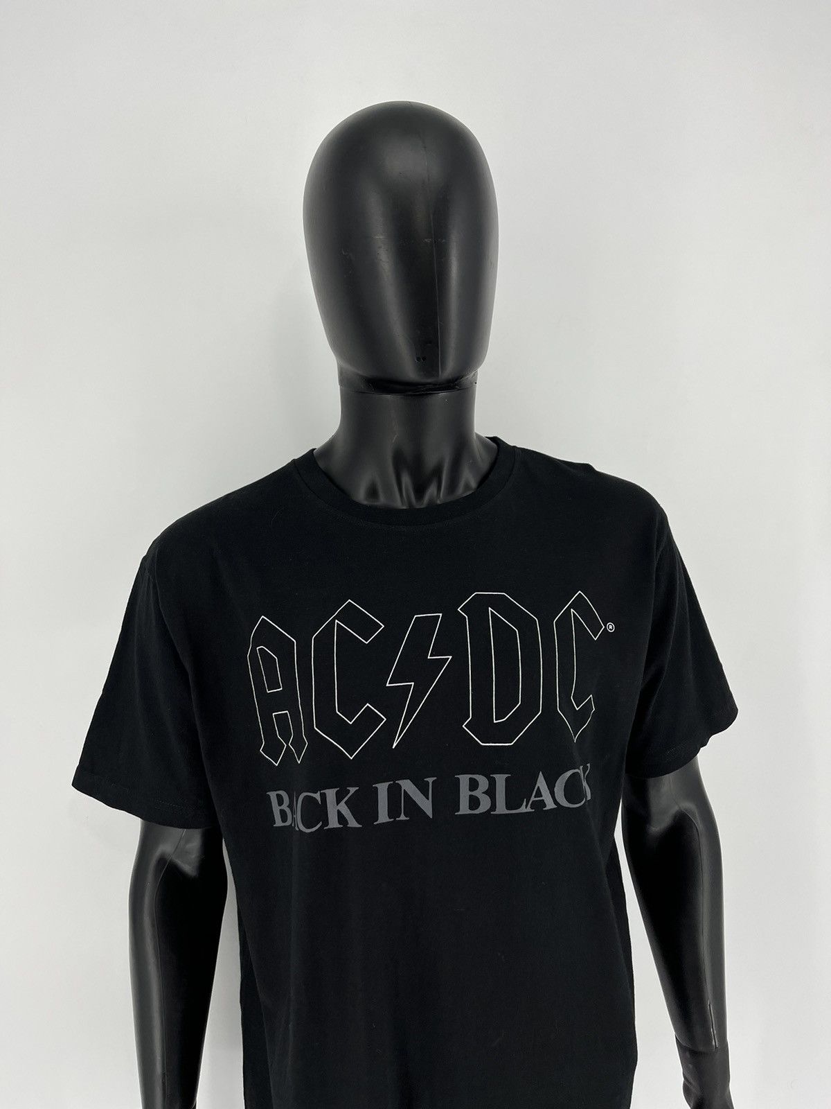 AC/DC × Band Tees × Vintage Vintage Y2K ACDC "Back in Black" T-Shirt Rock Band Size XL Size US XL / EU 56 / 4 - 3 Thumbnail