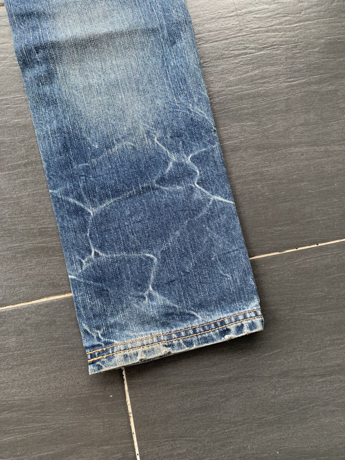 Japanese Brand Vintage John Bull Faded Wash Denim Size US 31 - 6 Thumbnail