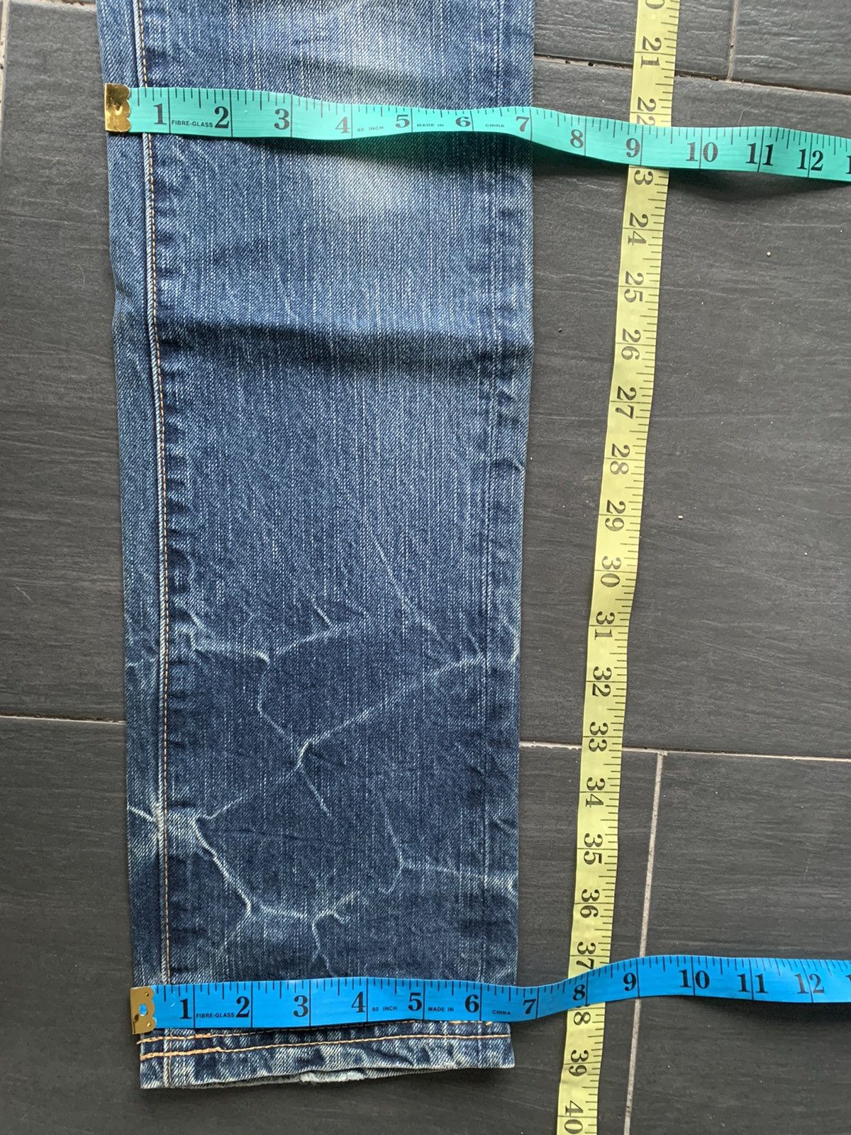 Japanese Brand Vintage John Bull Faded Wash Denim Size US 31 - 11 Thumbnail