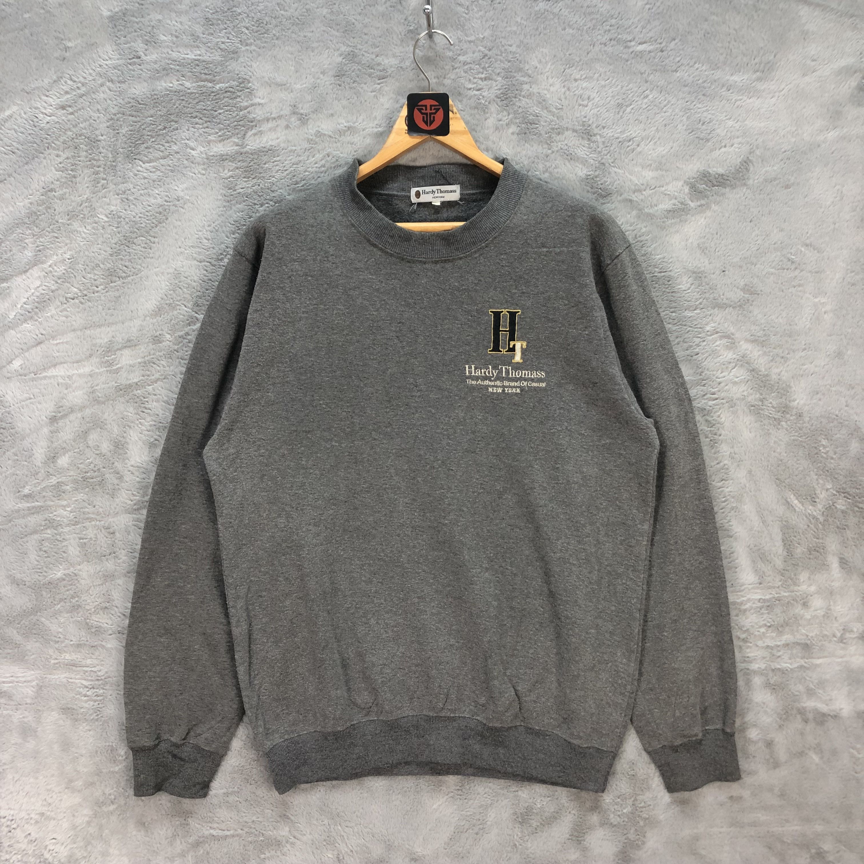 Vintage Vintage Hardy Thomass New York Sweatshirts #6284-58 Size US M / EU 48-50 / 2 - 1 Thumbnail