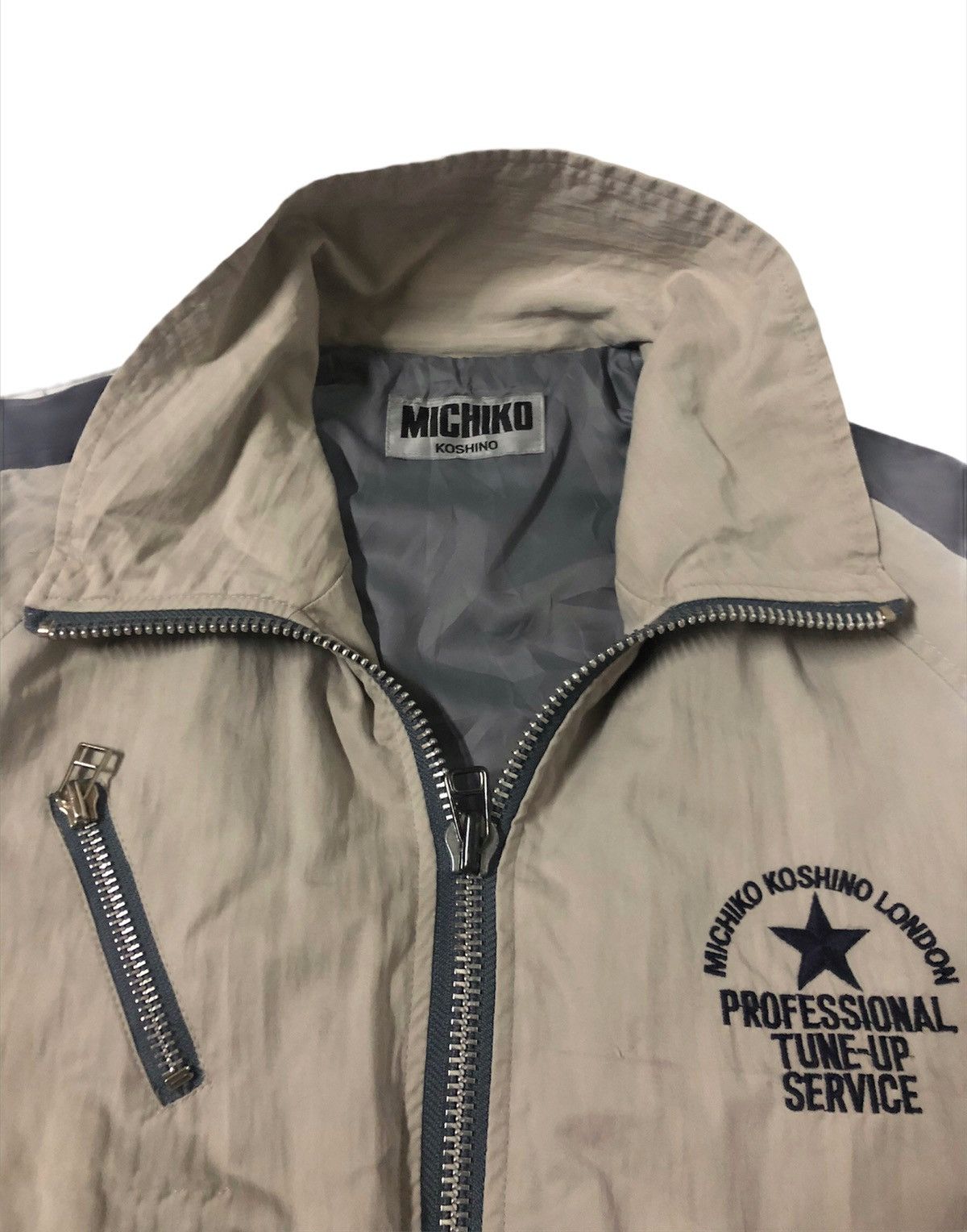 Michiko Koshino London × Vintage 🔥Michiko Koshino London Big Pocket Bombers Jacket Size US L / EU 52-54 / 3 - 5 Thumbnail
