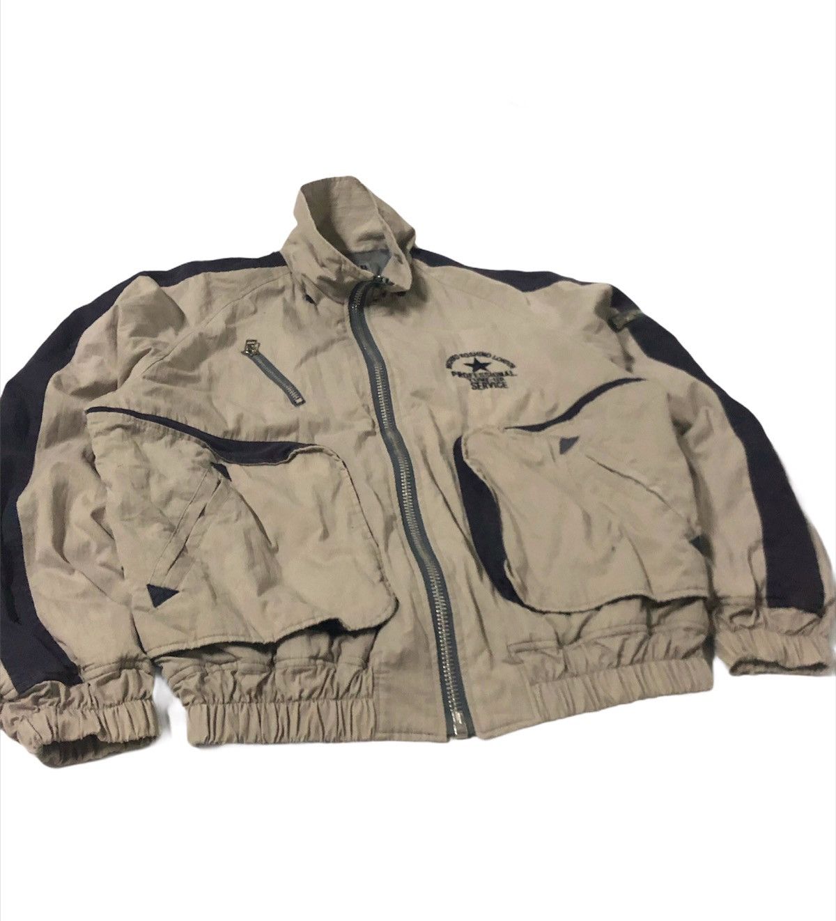 Michiko Koshino London × Vintage 🔥Michiko Koshino London Big Pocket Bombers Jacket Size US L / EU 52-54 / 3 - 3 Thumbnail