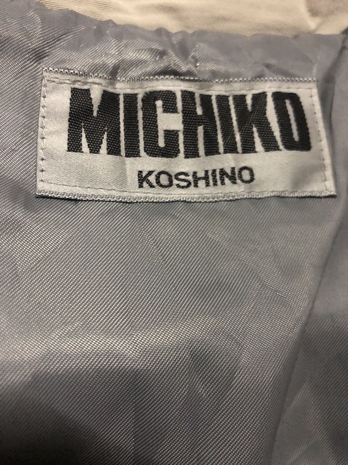Michiko Koshino London × Vintage 🔥Michiko Koshino London Big Pocket Bombers Jacket Size US L / EU 52-54 / 3 - 6 Thumbnail
