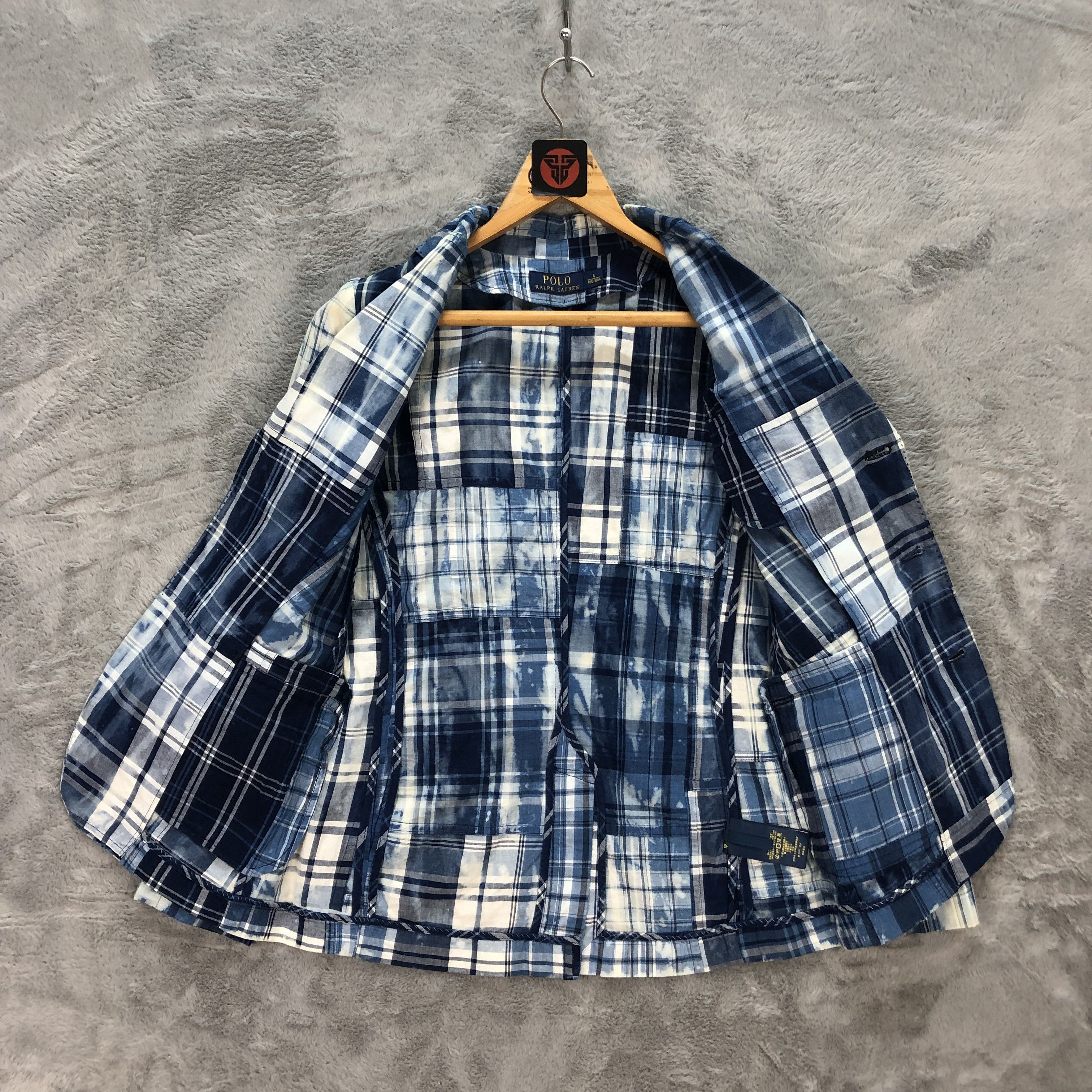 Polo Ralph Lauren Polo Ralph Lauren Printed Casual Jacket #6291-58 Size US XS / EU 42 / 0 - 8 Thumbnail
