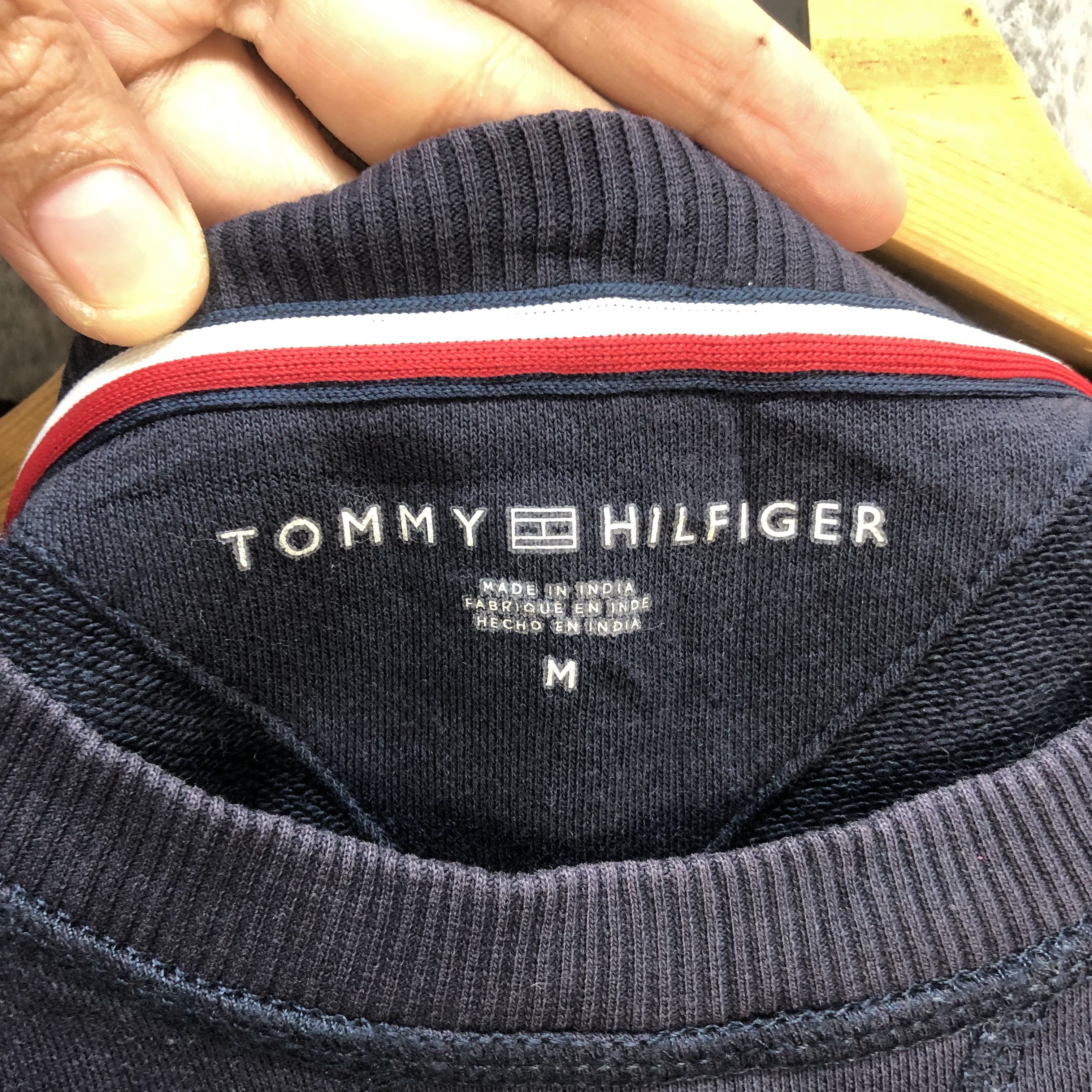 Tommy Hilfiger Tommy Hilfiger Big Logo Sweatshirts #6301-59 Size US M / EU 48-50 / 2 - 7 Thumbnail