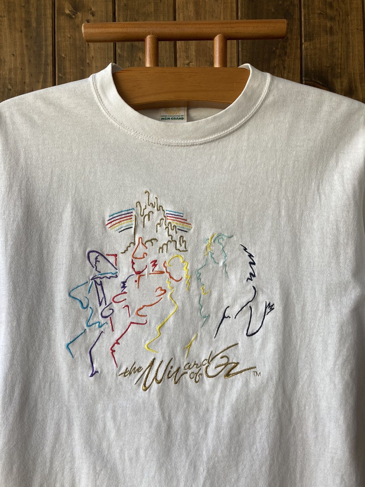 Vintage Vintage 1993 Wizard of Oz promo tee Size US M / EU 48-50 / 2 - 2 Thumbnail