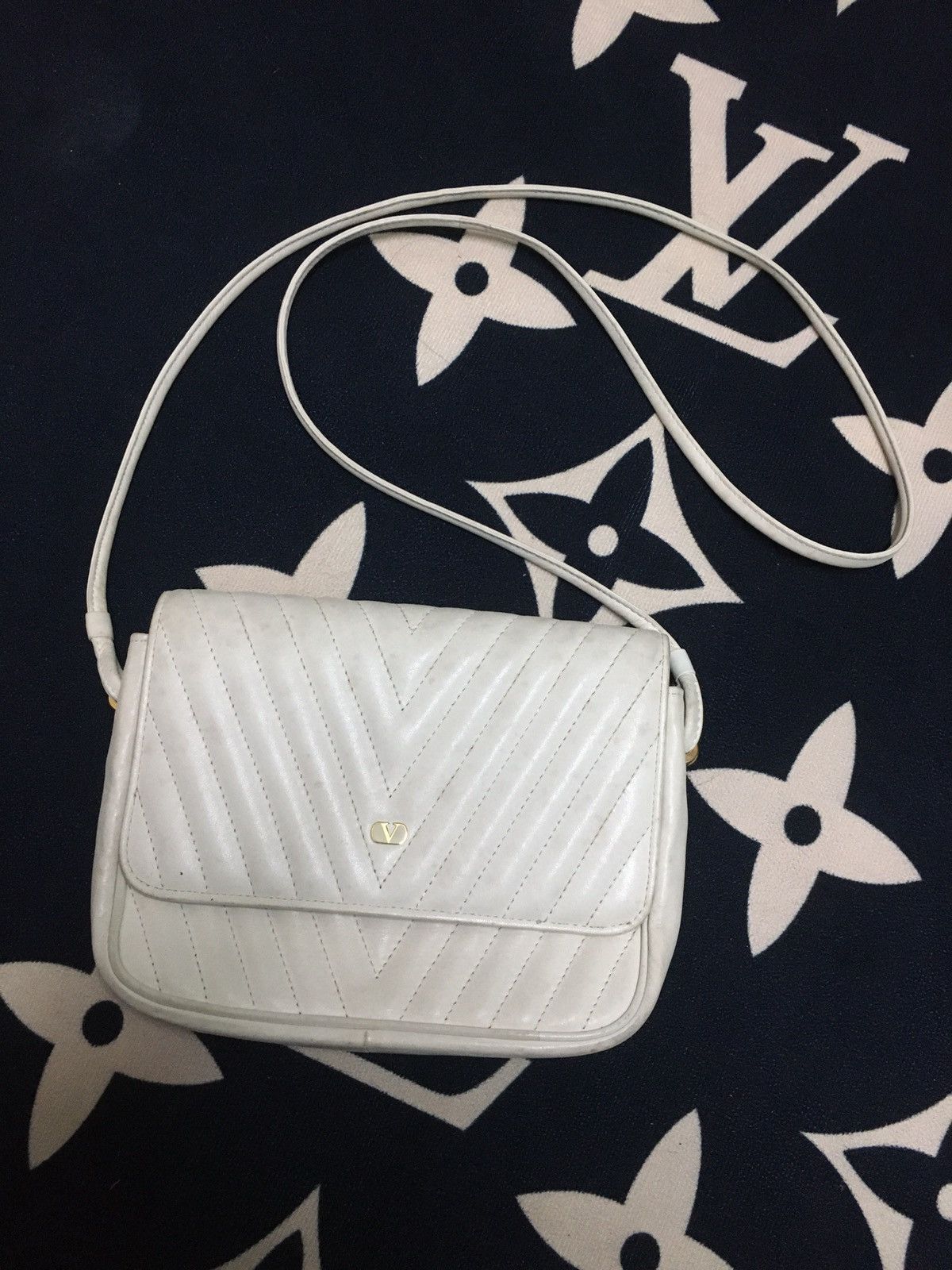 Giovanni Valentino × Valentino Leather sling bag valentino garavani Size ONE SIZE - 1 Thumbnail