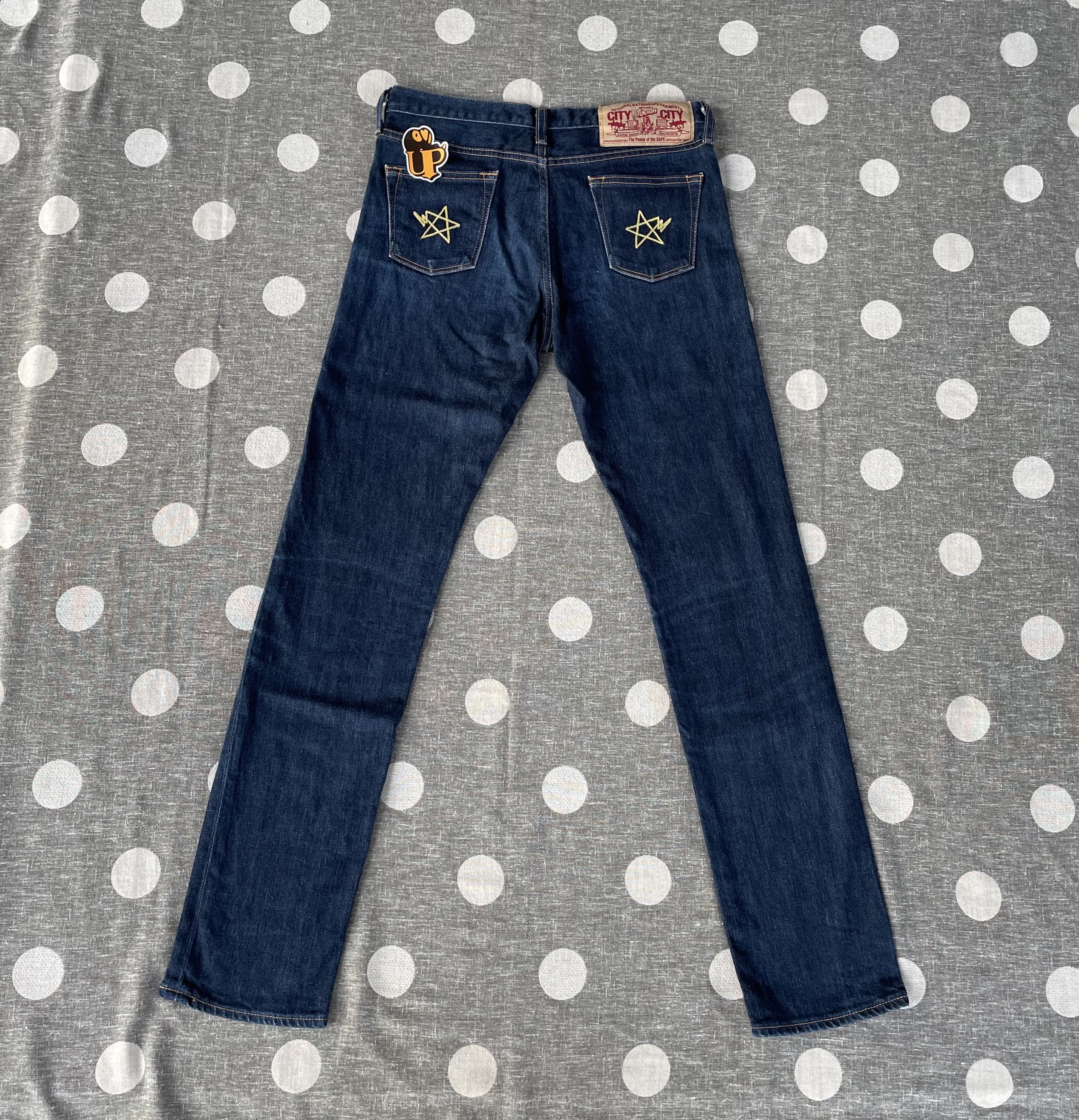 Bape Bape Bapesta Denim Jeans Size 28" / US 6 / IT 42 - 3 Thumbnail