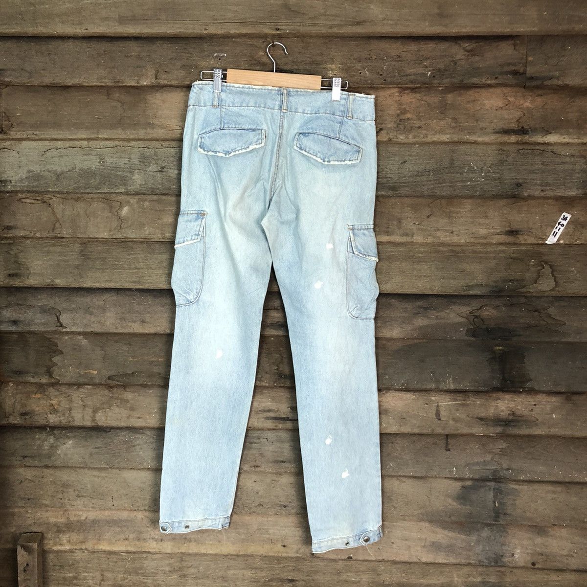 Japanese Brand Page Boy Blue Denim Multipocket Pants #6733 Size US 30 / EU 46 - 8 Thumbnail