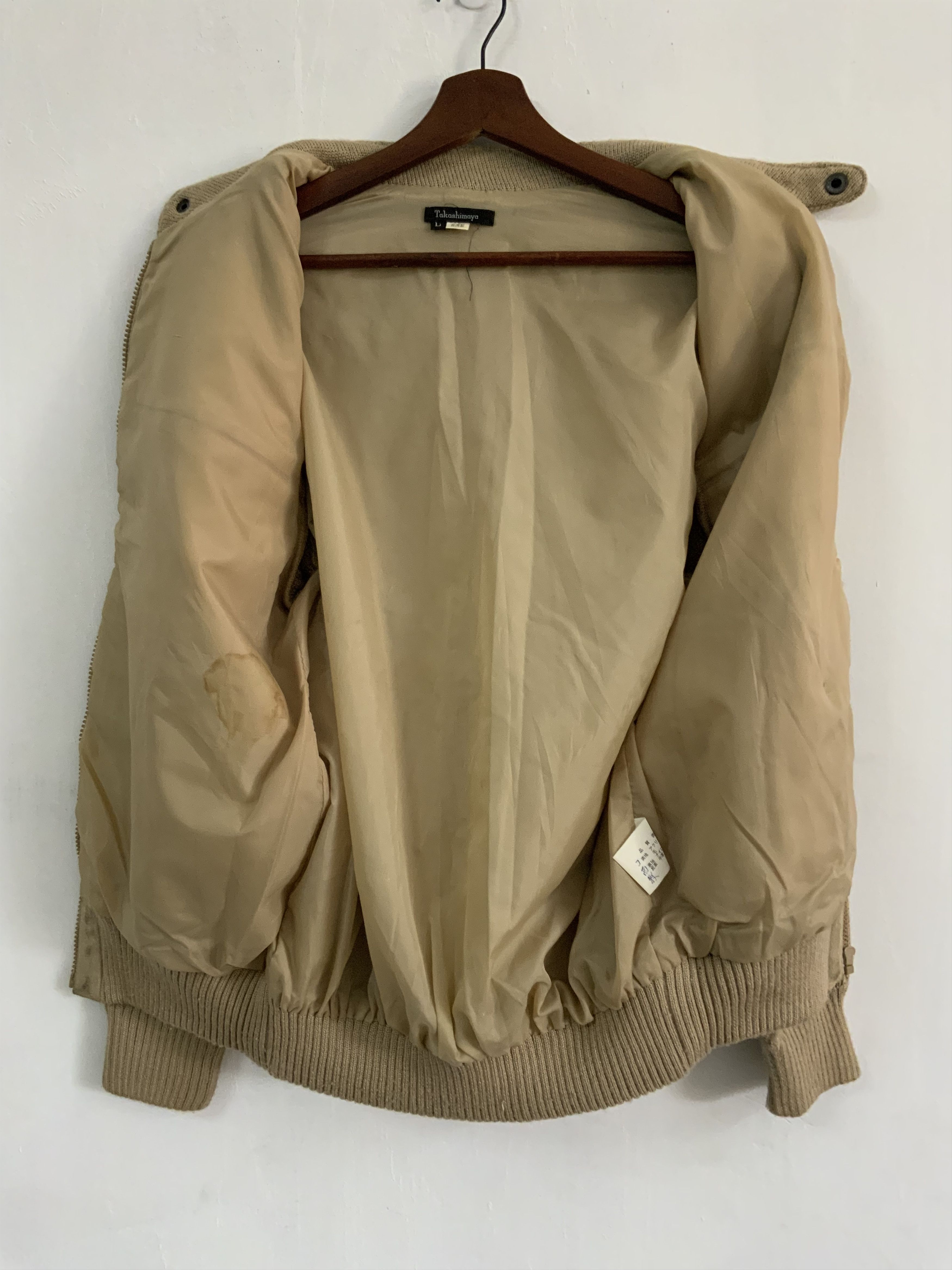 Japanese Brand Takashimaya Genuine Leather Light Jacket Size US L / EU 52-54 / 3 - 8 Thumbnail