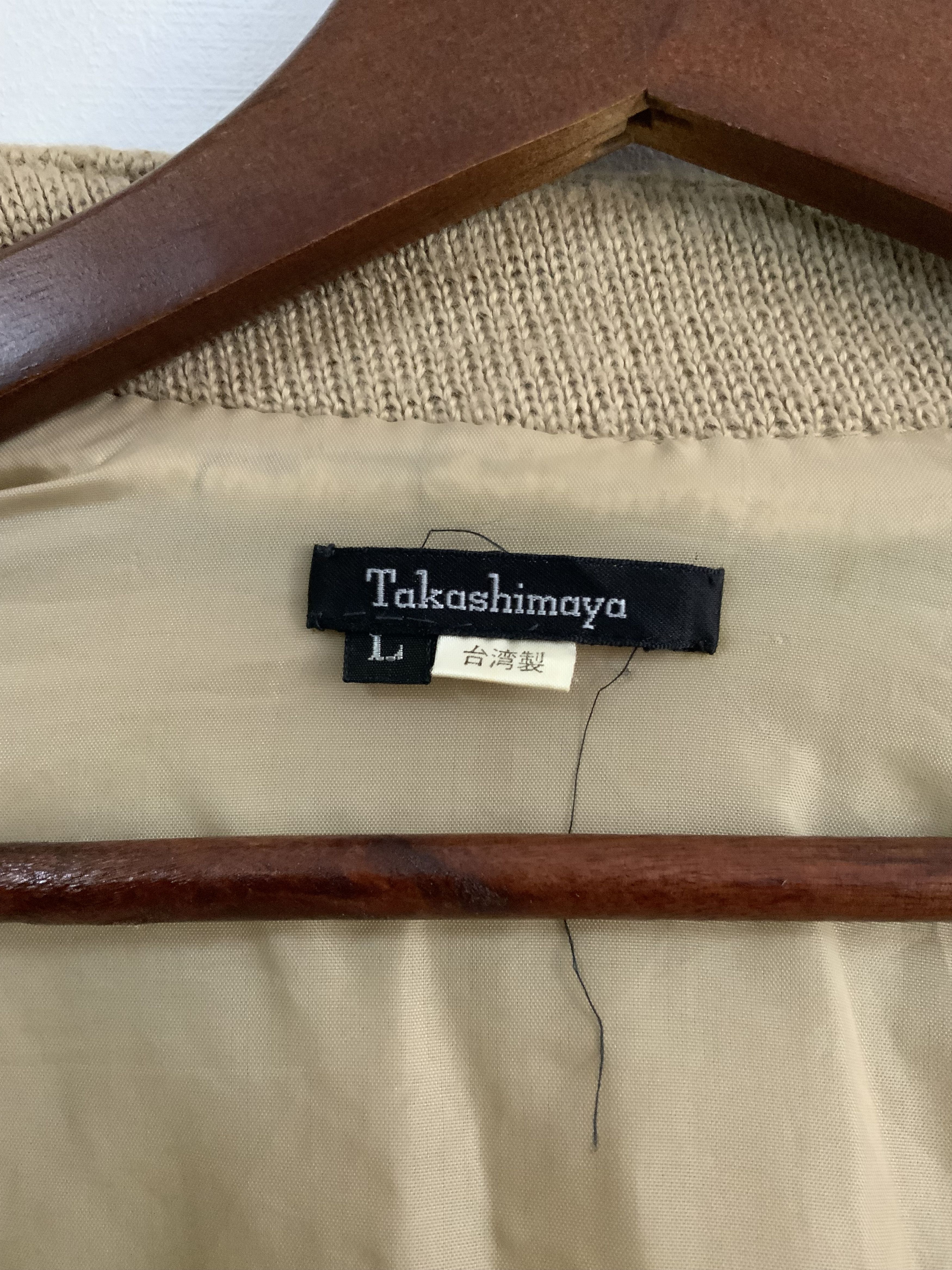 Japanese Brand Takashimaya Genuine Leather Light Jacket Size US L / EU 52-54 / 3 - 10 Thumbnail
