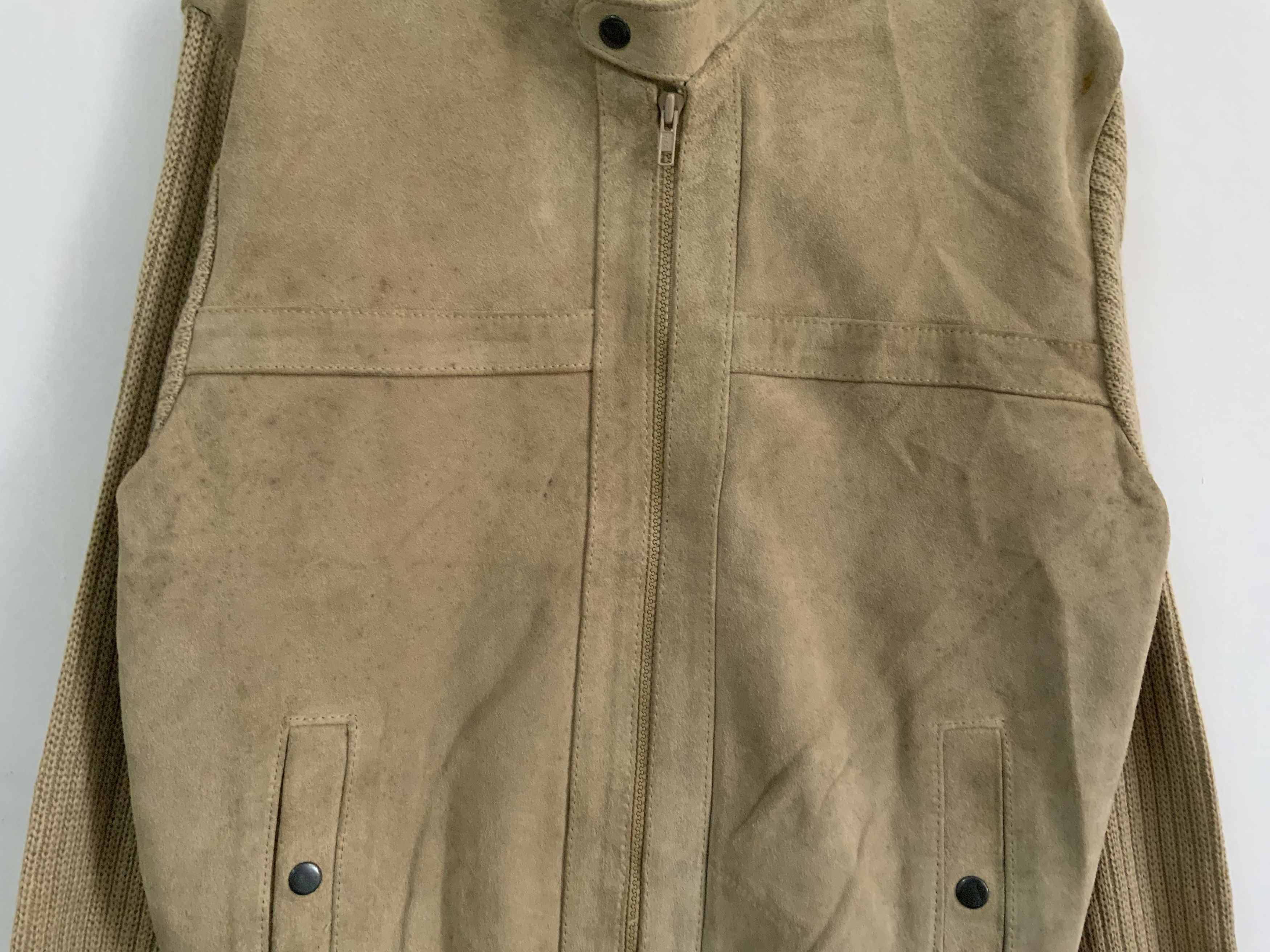Japanese Brand Takashimaya Genuine Leather Light Jacket Size US L / EU 52-54 / 3 - 4 Thumbnail