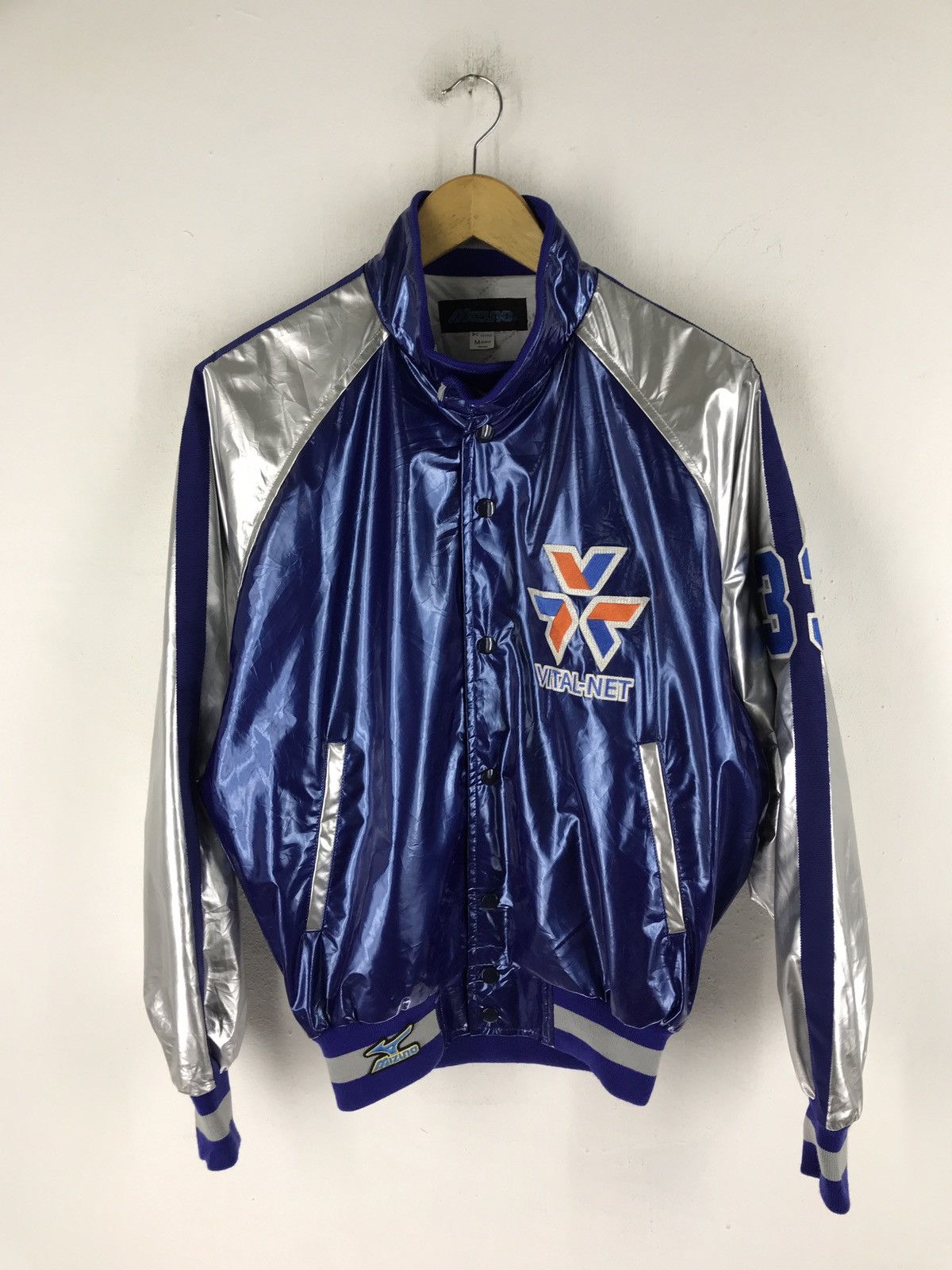Japanese Brand MIZUNO VITAL-NET 33 JACKET MADE IN JAPAN Size US M / EU 48-50 / 2 - 1 Thumbnail