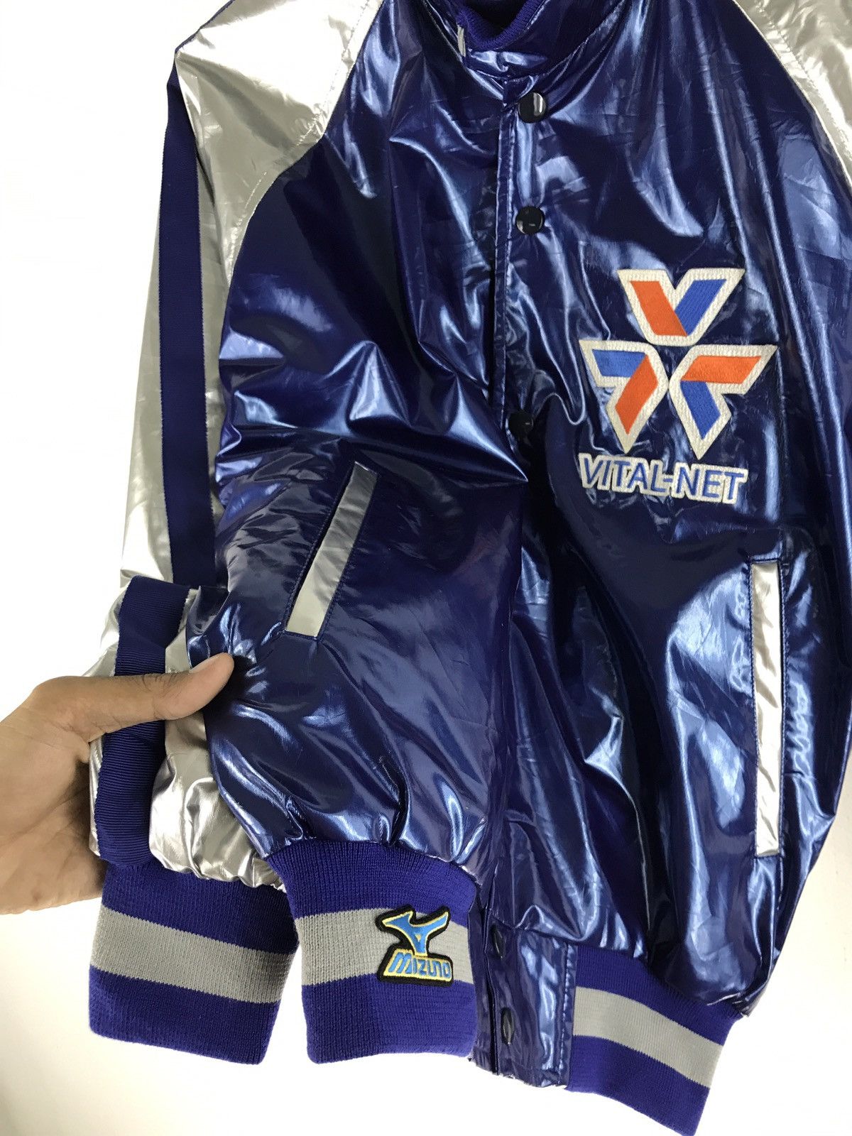 Japanese Brand MIZUNO VITAL-NET 33 JACKET MADE IN JAPAN Size US M / EU 48-50 / 2 - 6 Thumbnail