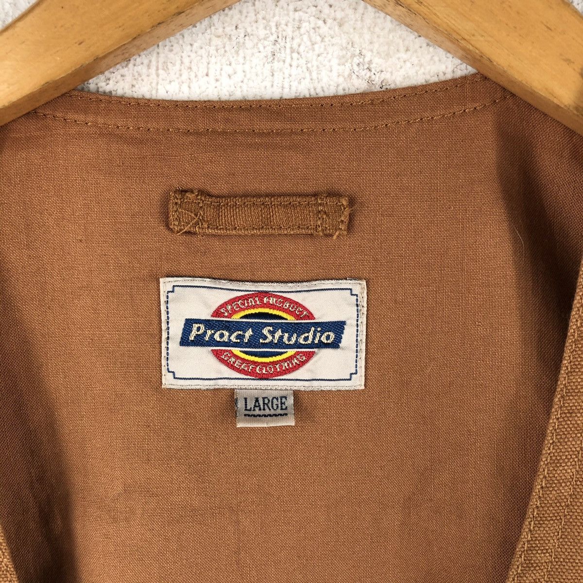 Japanese Brand PRACT STUDIO SPECIAL PRODUCT PURE SPIRITS VEST Size US L / EU 52-54 / 3 - 5 Thumbnail