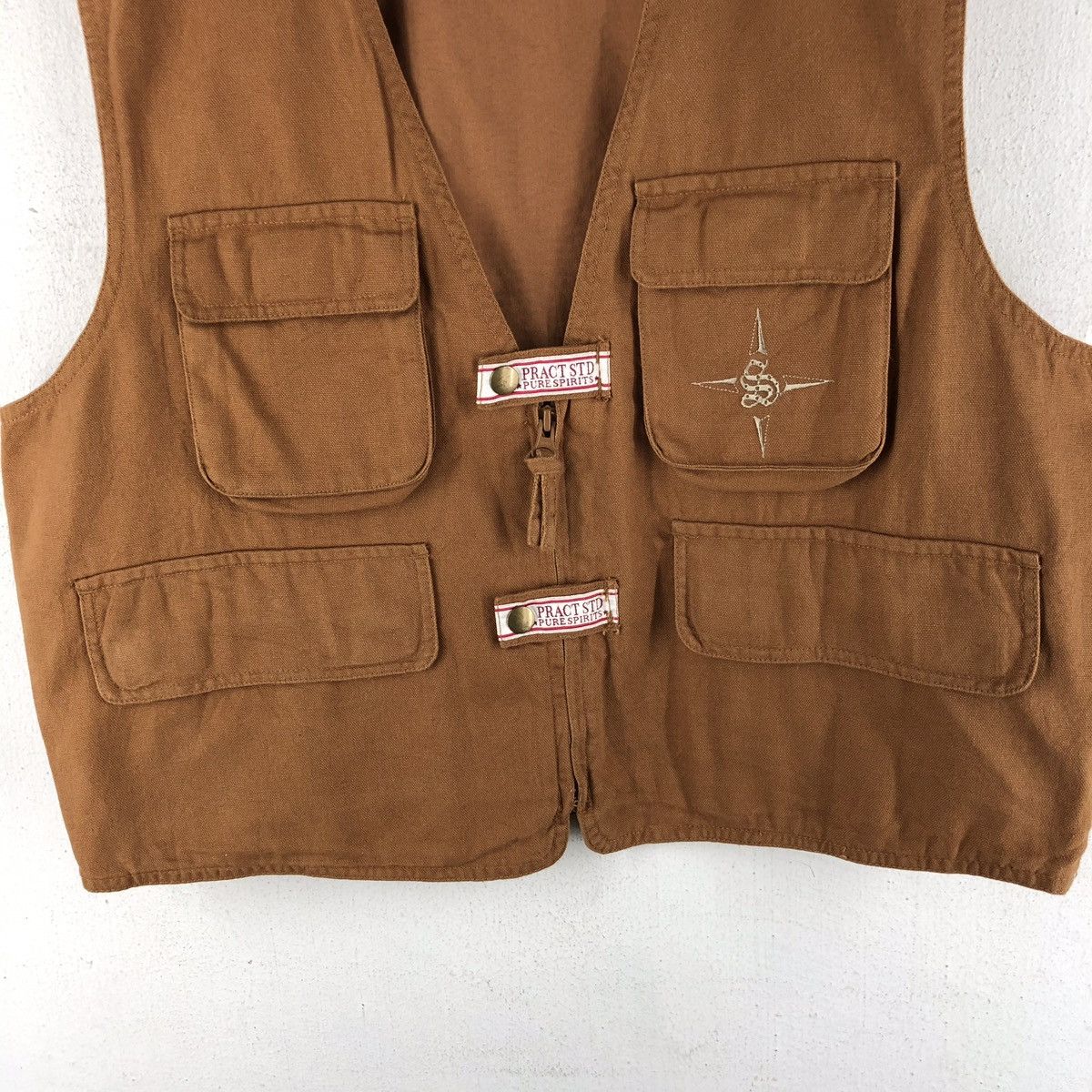 Japanese Brand PRACT STUDIO SPECIAL PRODUCT PURE SPIRITS VEST Size US L / EU 52-54 / 3 - 2 Thumbnail