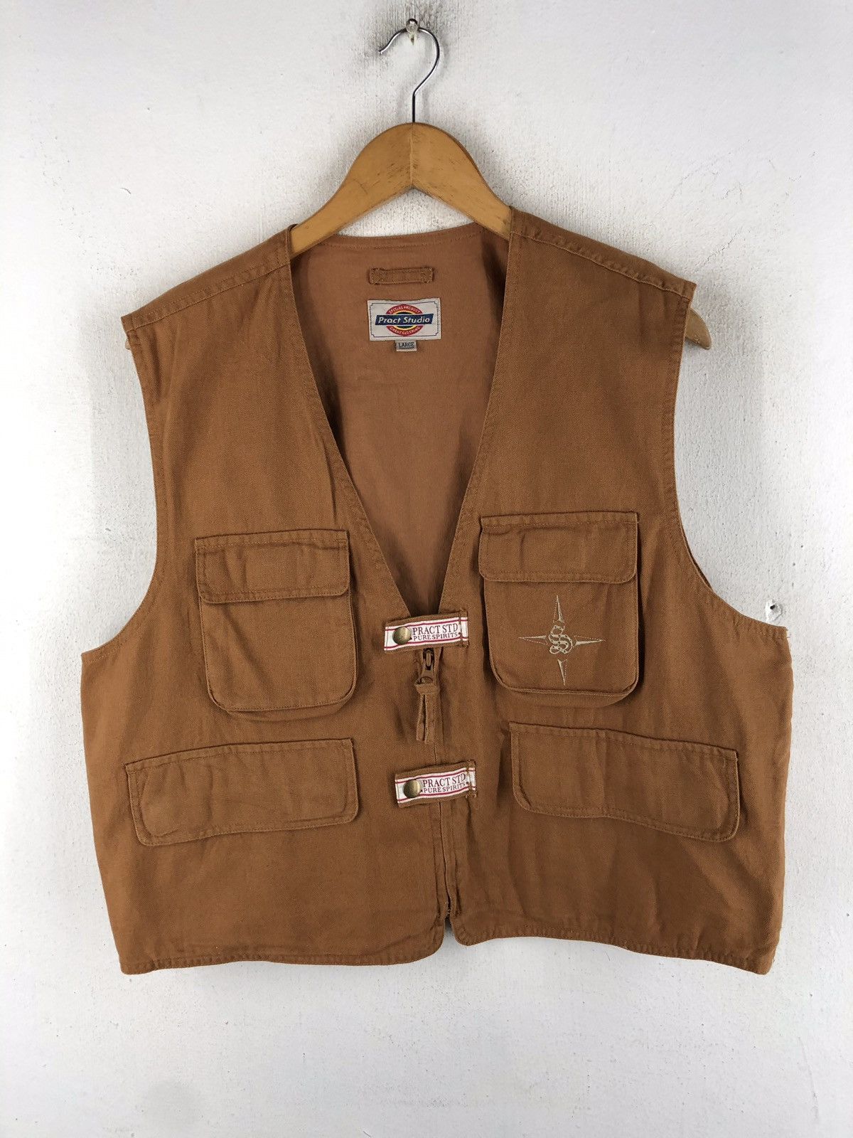 Japanese Brand PRACT STUDIO SPECIAL PRODUCT PURE SPIRITS VEST Size US L / EU 52-54 / 3 - 1 Thumbnail