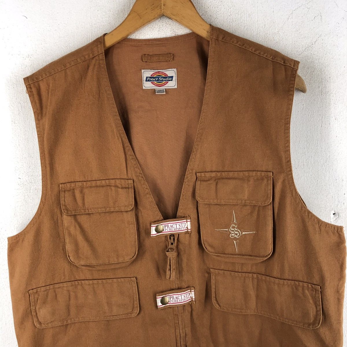 Japanese Brand PRACT STUDIO SPECIAL PRODUCT PURE SPIRITS VEST Size US L / EU 52-54 / 3 - 3 Thumbnail