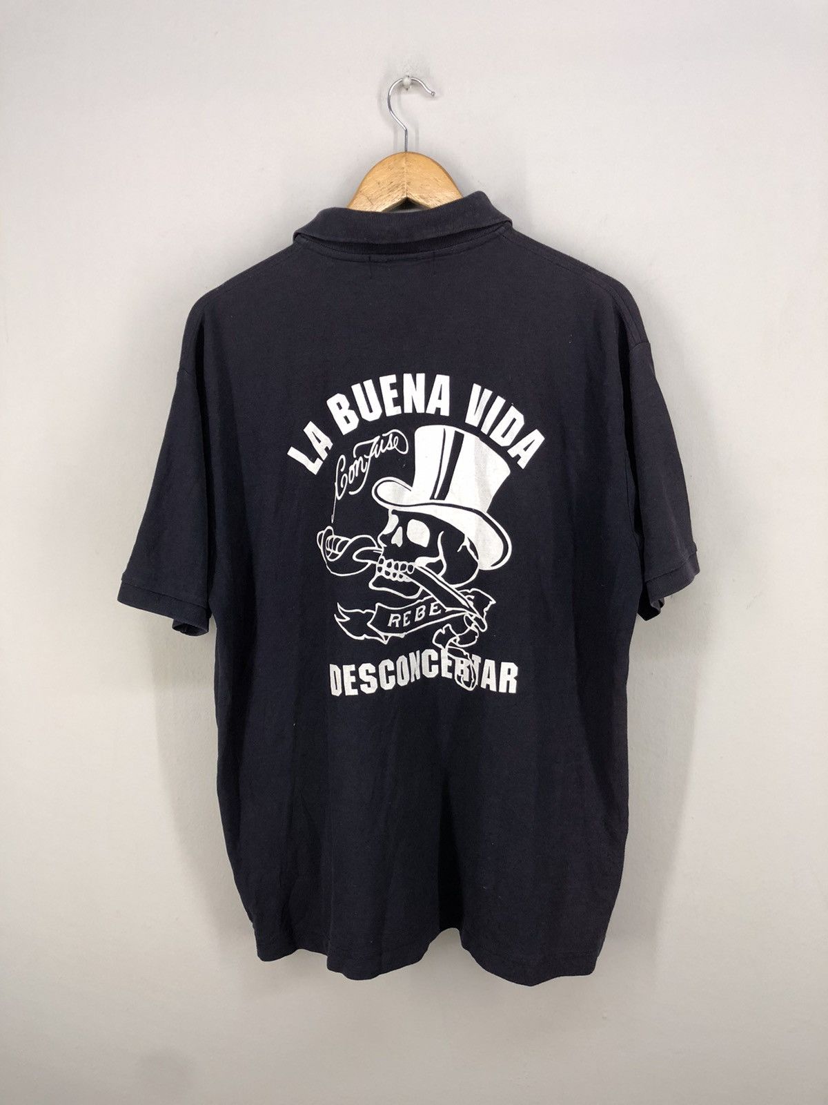Japanese Brand 🔥THE BEATITUDES EXPLORE CONFUSE LA BUENA VIDA DESCONCERTAR Size US XXL / EU 58 / 5 - 1 Thumbnail