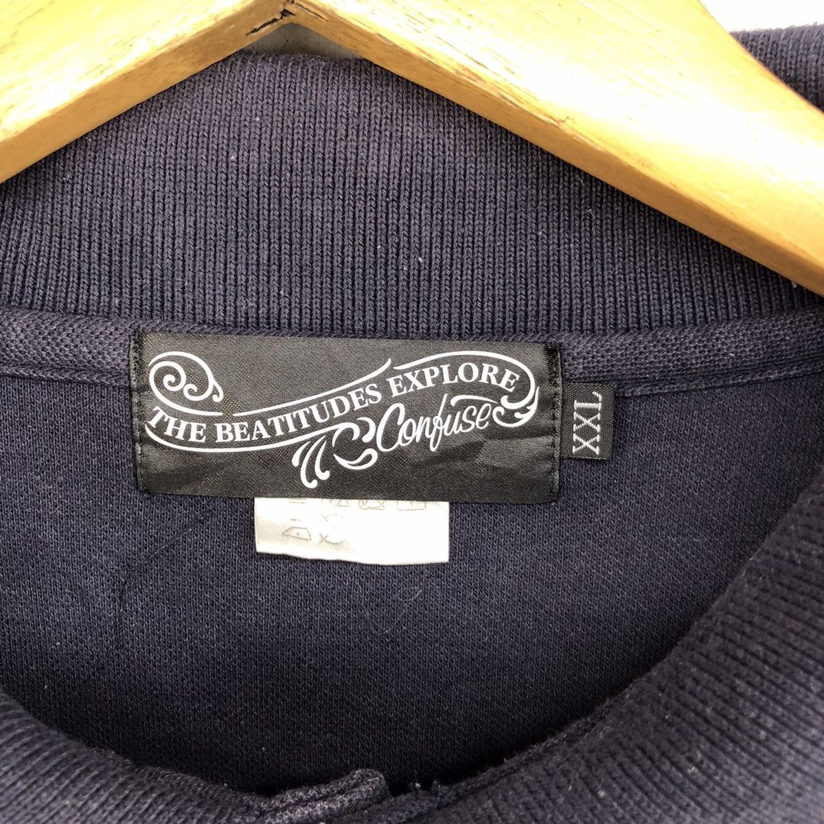 Japanese Brand 🔥THE BEATITUDES EXPLORE CONFUSE LA BUENA VIDA DESCONCERTAR Size US XXL / EU 58 / 5 - 5 Thumbnail
