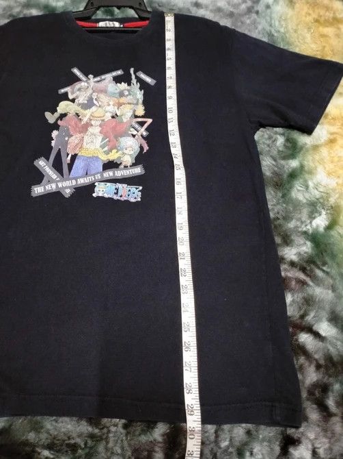 Anime × Vintage 💥Rare Vintage anime One piece full character hero Size US L / EU 52-54 / 3 - 9 Thumbnail