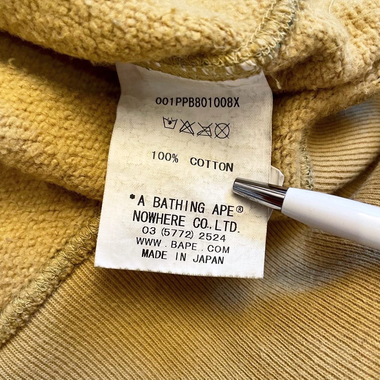 Bape 1ST CAMO COLLEGE PULLOVER HOODIE Size US M / EU 48-50 / 2 - 6 Thumbnail