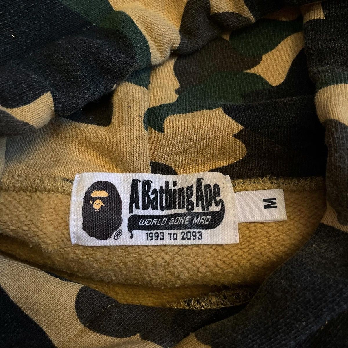 Bape 1ST CAMO COLLEGE PULLOVER HOODIE Size US M / EU 48-50 / 2 - 8 Thumbnail