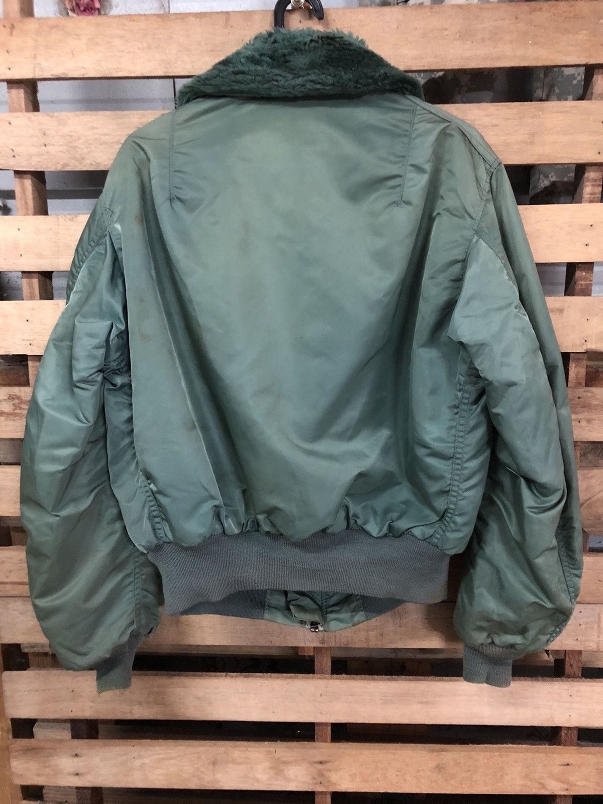 Alpha Industries Vtg Alpha Industries Us Air Force Type B-15D Bomber Jacket Size US M / EU 48-50 / 2 - 2 Thumbnail
