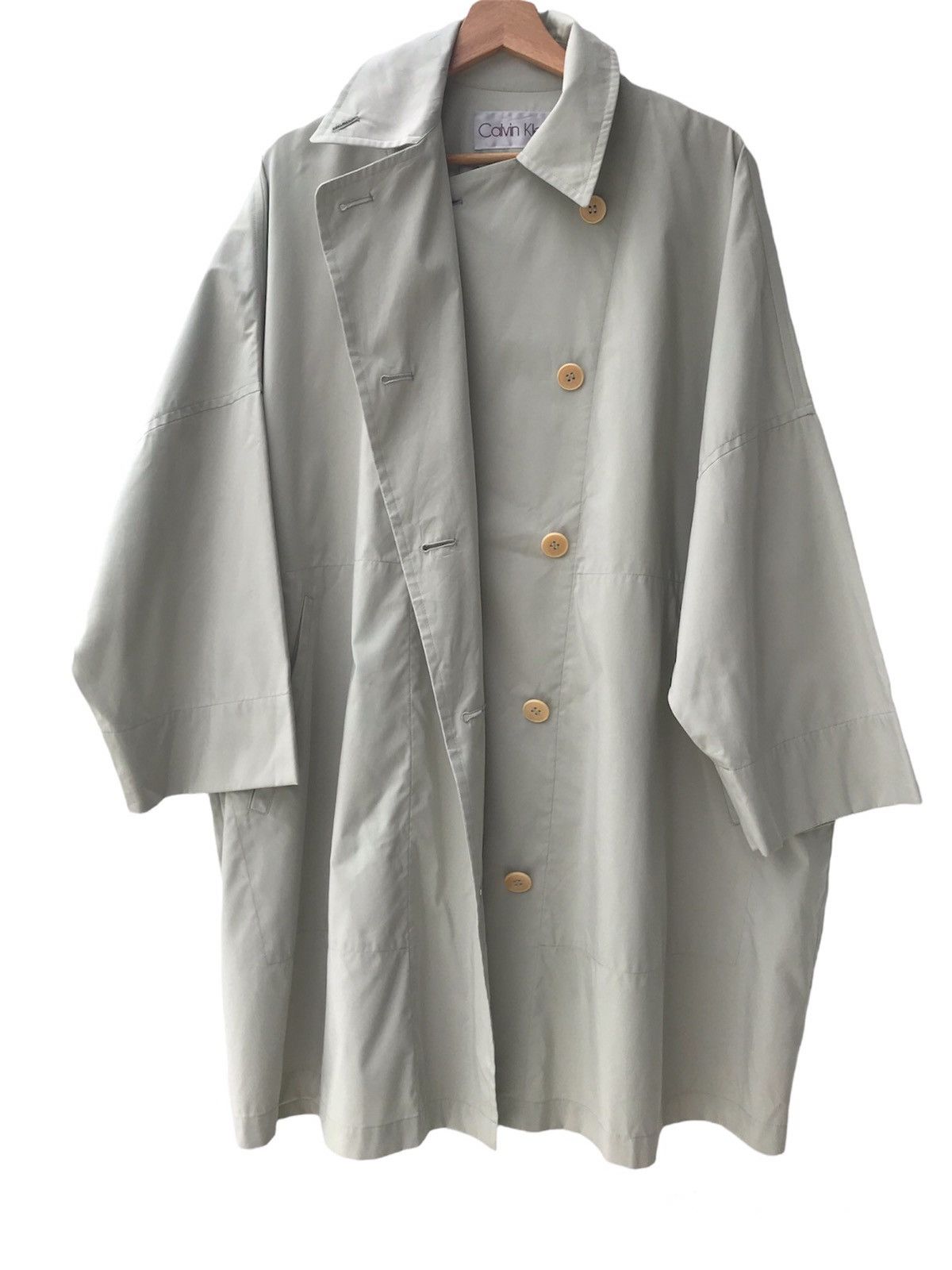 Calvin Klein Vintage Calvin Klein Lightweight Coat Size 2 Size US M / EU 48-50 / 2 - 2 Thumbnail