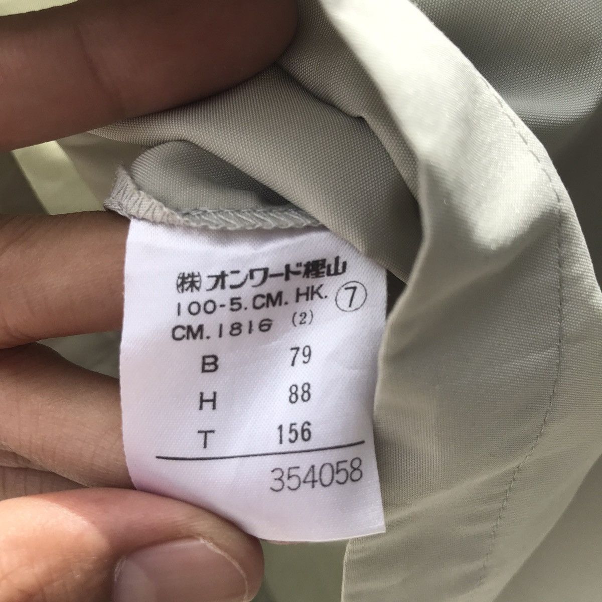 Calvin Klein Vintage Calvin Klein Lightweight Coat Size 2 Size US M / EU 48-50 / 2 - 8 Thumbnail
