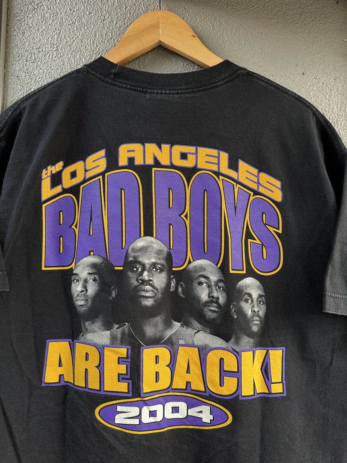 NBA × Rap Tees × Vintage Vintage Rare LA Lakers NBA 2004 Raptees Kobe Shaq sz Large Size US L / EU 52-54 / 3 - 5 Thumbnail