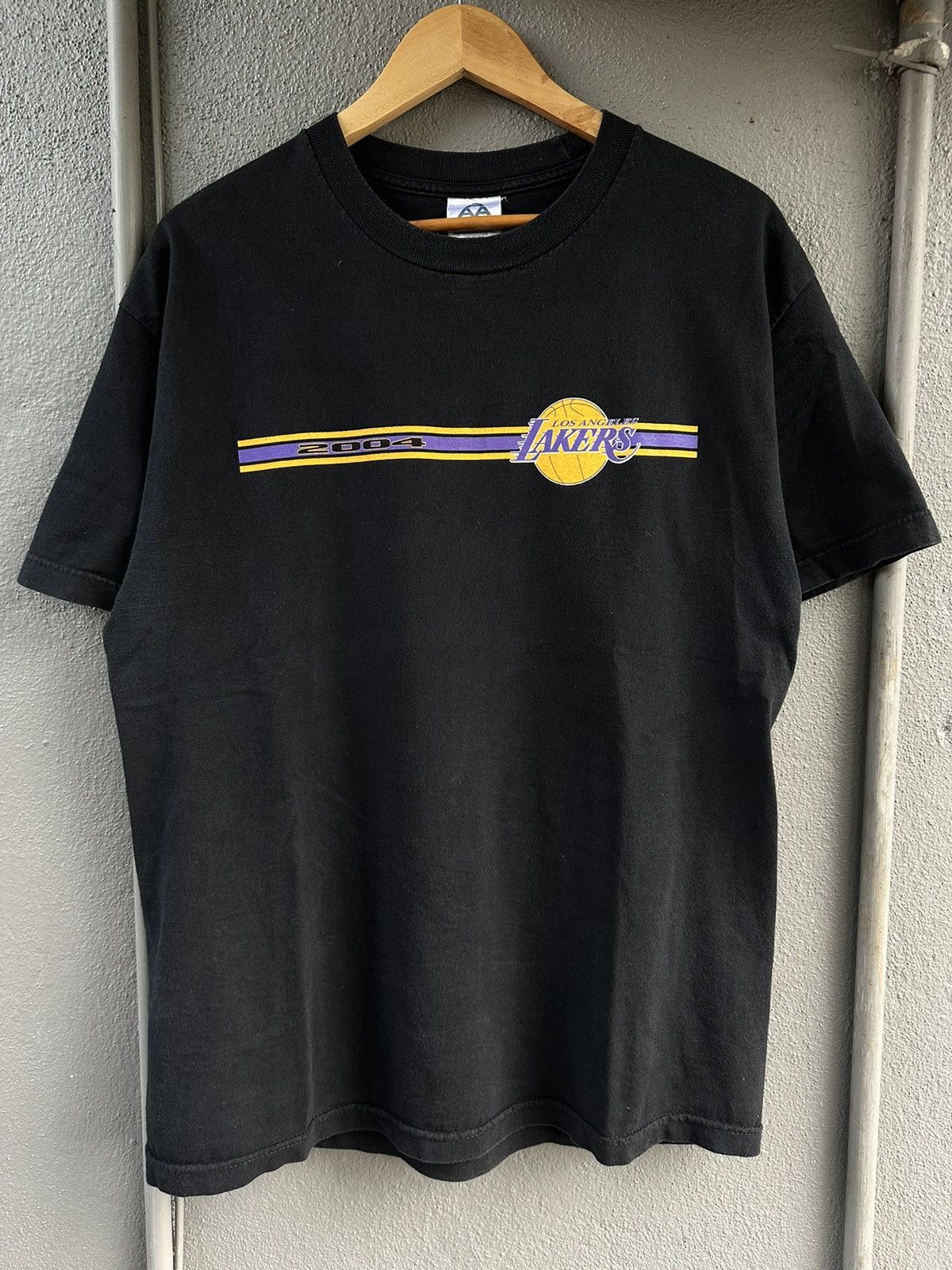 NBA × Rap Tees × Vintage Vintage Rare LA Lakers NBA 2004 Raptees Kobe Shaq sz Large Size US L / EU 52-54 / 3 - 4 Thumbnail