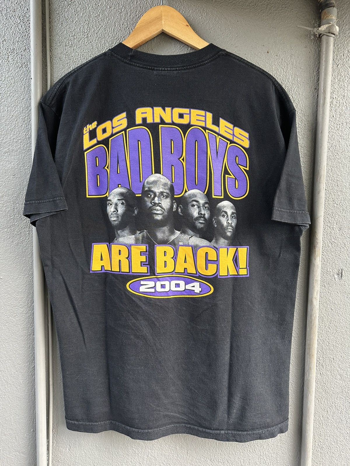 NBA × Rap Tees × Vintage Vintage Rare LA Lakers NBA 2004 Raptees Kobe Shaq sz Large Size US L / EU 52-54 / 3 - 3 Thumbnail