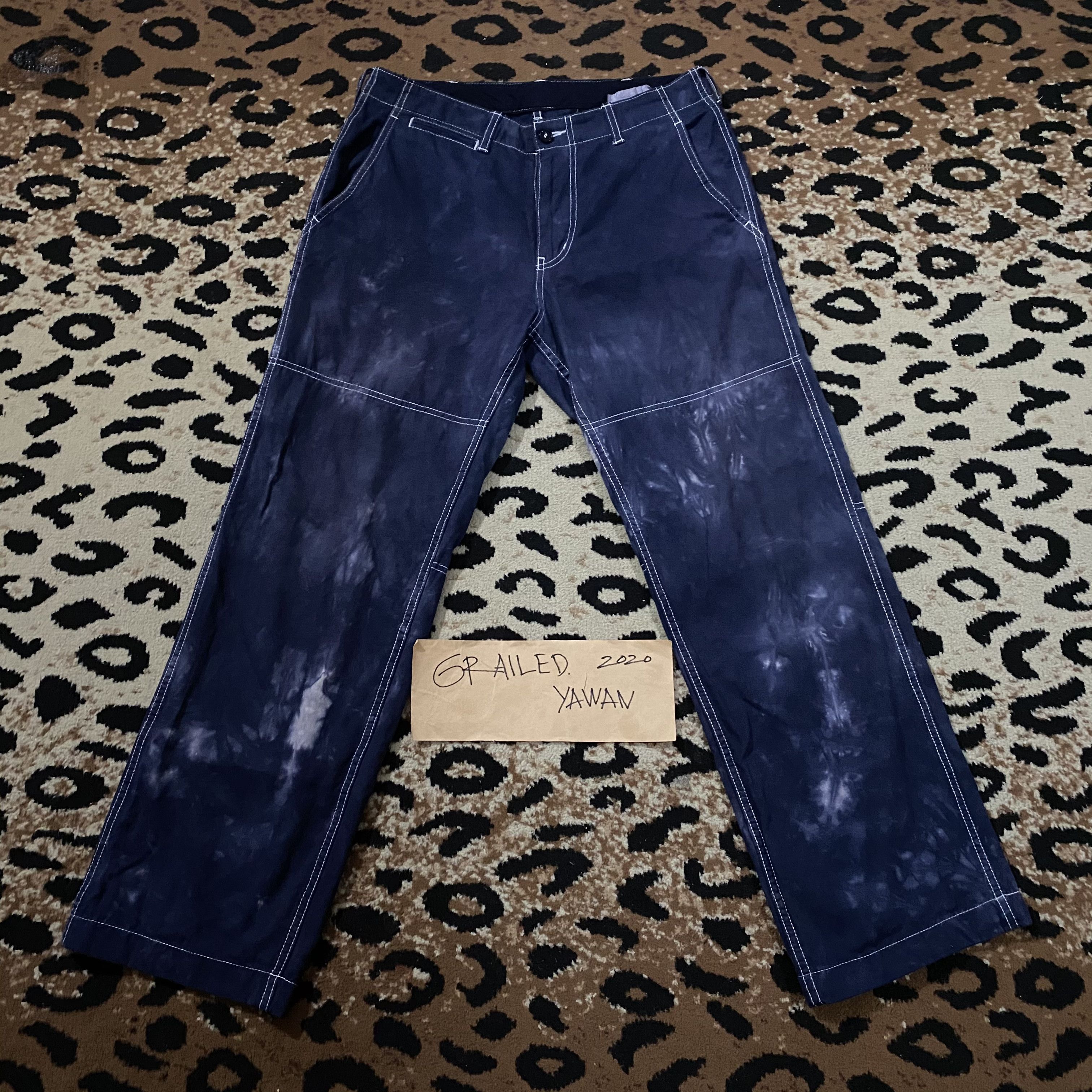 Comme des Garcons COMME des GARCONS Tie Dye Pants Size US 30 / EU 46 - 1 Thumbnail