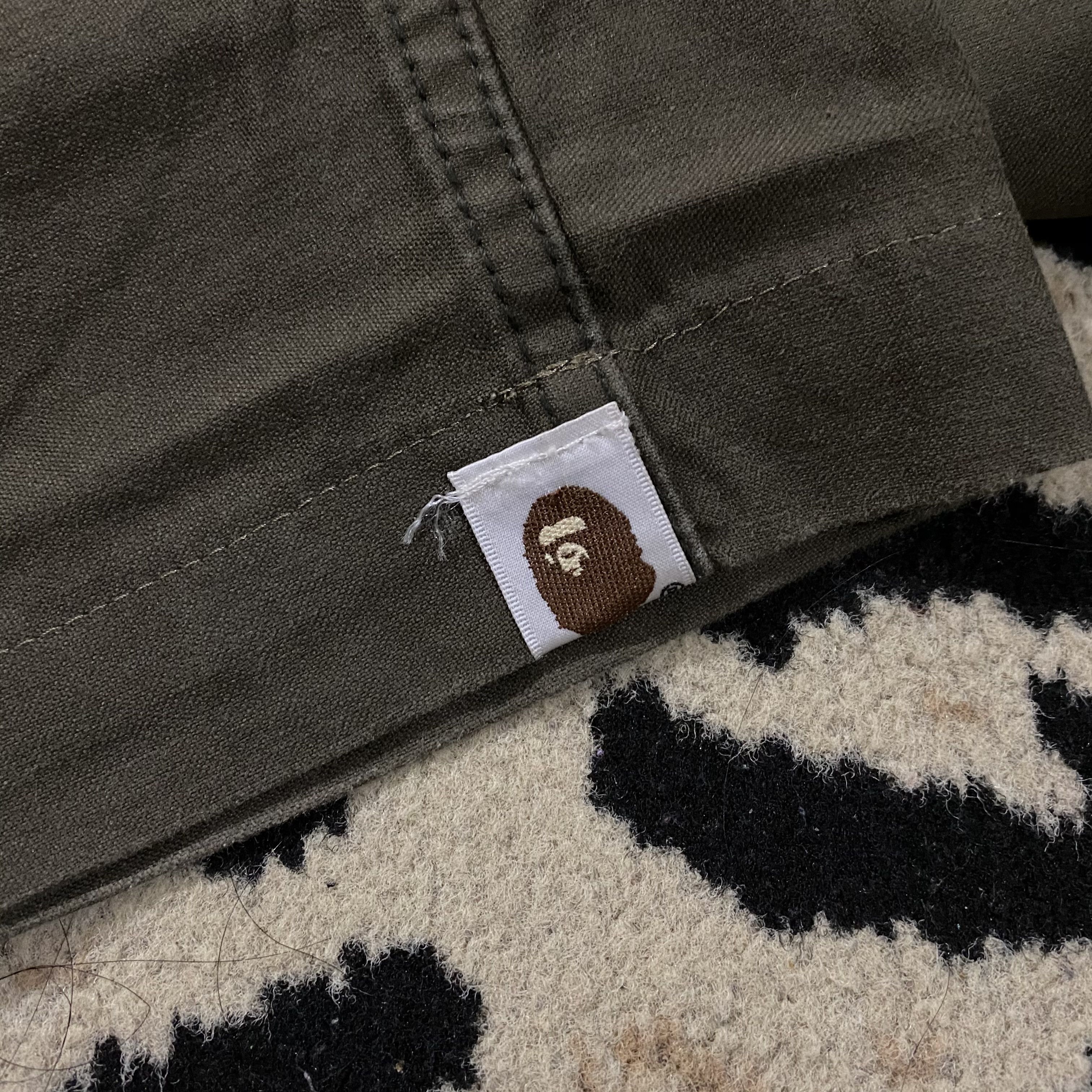 Bape A Bathing Ape Army Design Pants Size US 31 - 6 Thumbnail